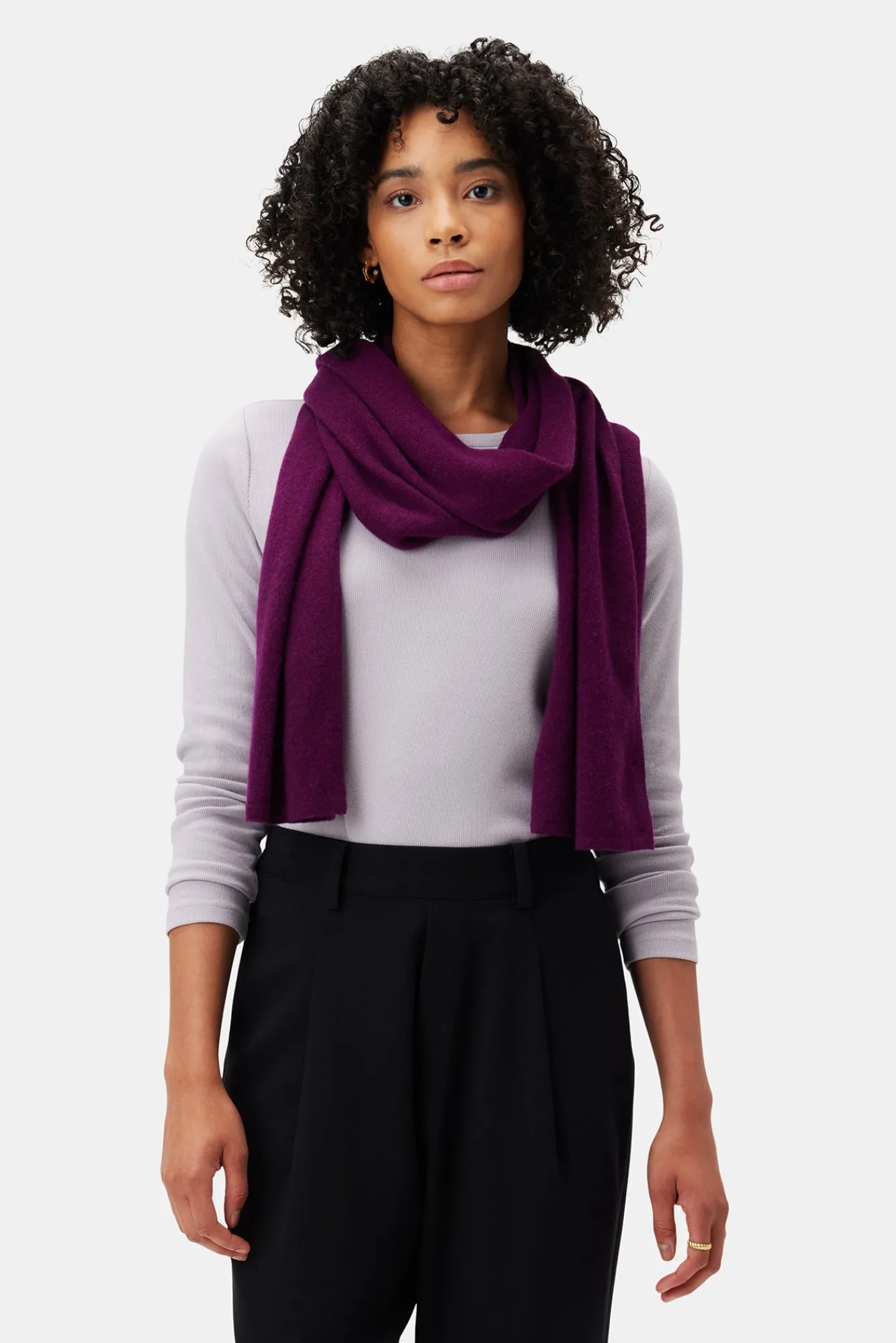 Amour Vert Jolie Cashmere Scarf- Scarves|Clearance