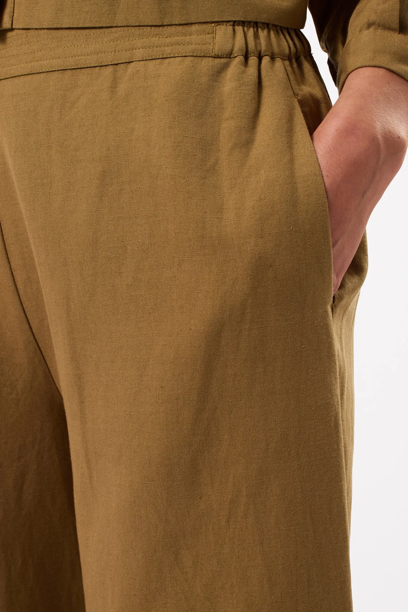 Amour Vert Malia Cotton Linen Pant- Clearance