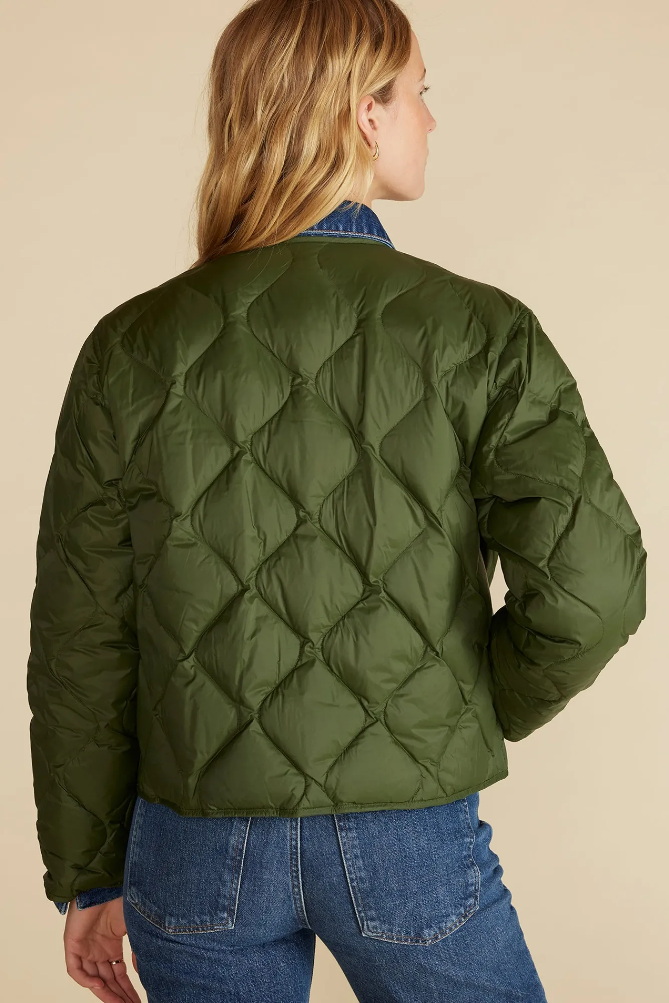 Amour Vert Solene Quilted Puffer Jacket- Jackets & Outerwear|Clearance