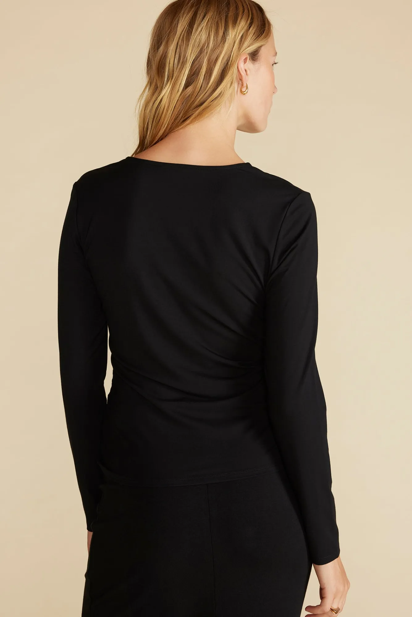 Amour Vert Elise Bamboo Knit Top- Tops|Clearance