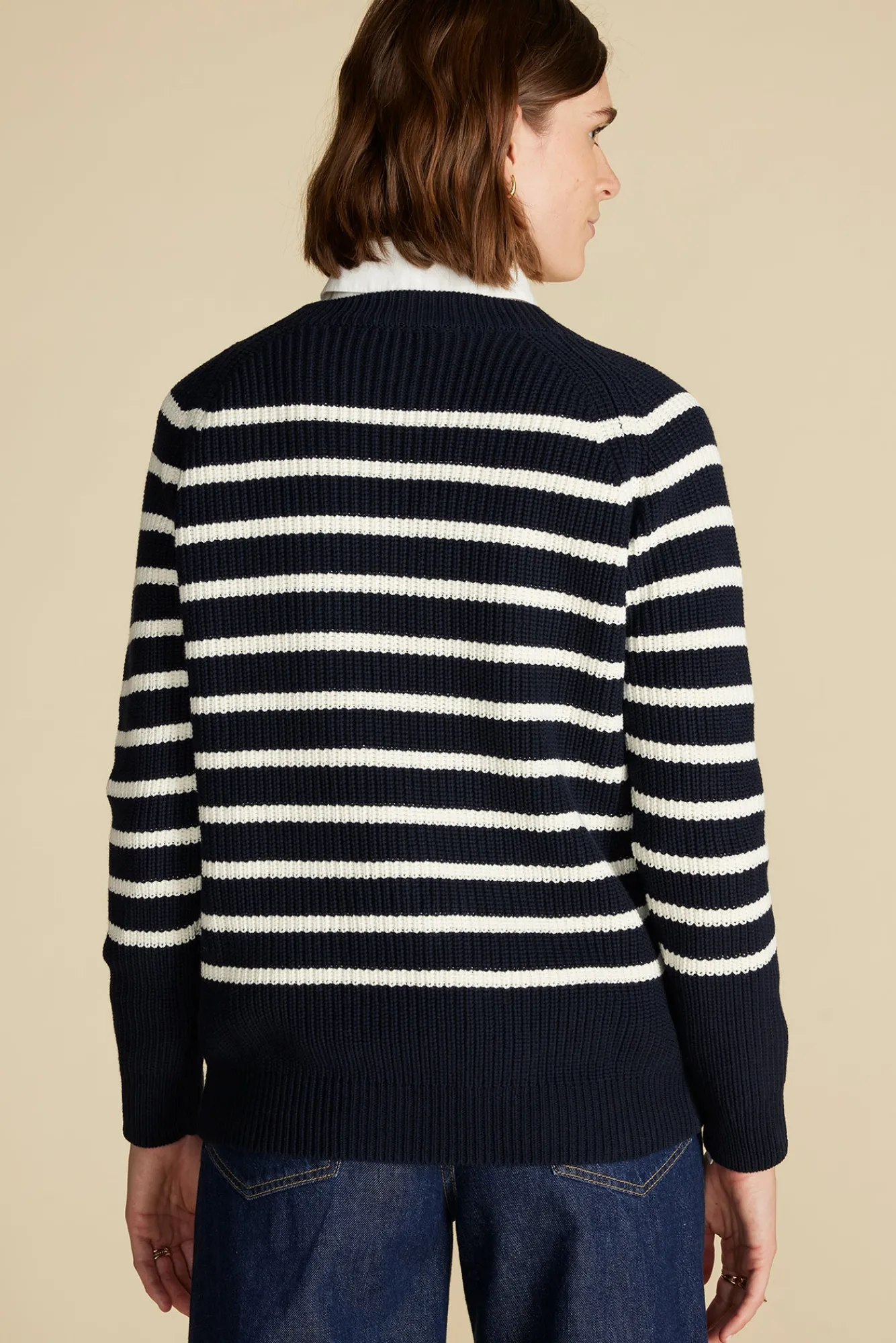 Amour Vert Layla Organic Cotton Sweater- Sweaters & Cardigans|Clearance