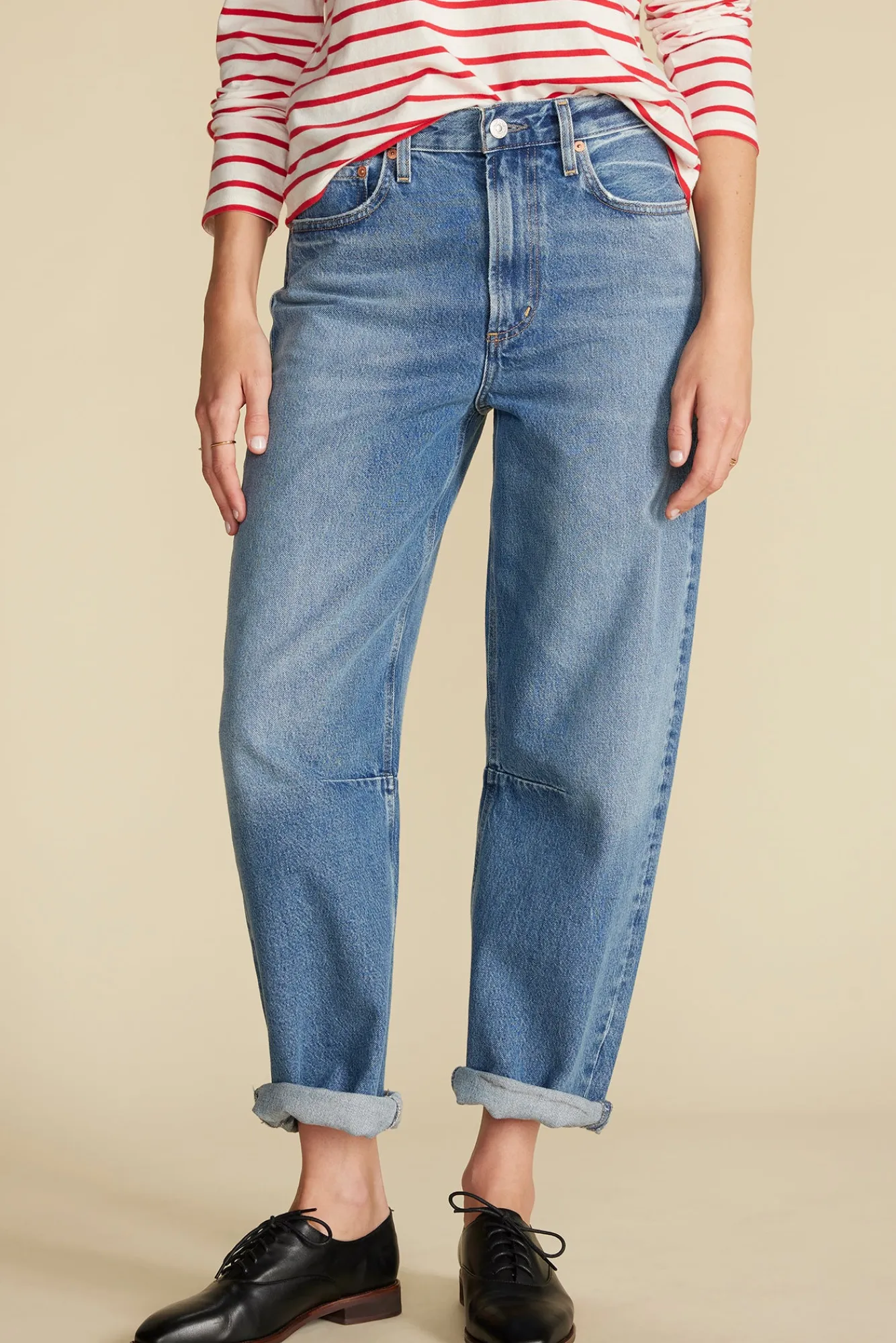 Amour Vert Citizens of Humanity Miro Relaxed Jeans- Pants|Denim