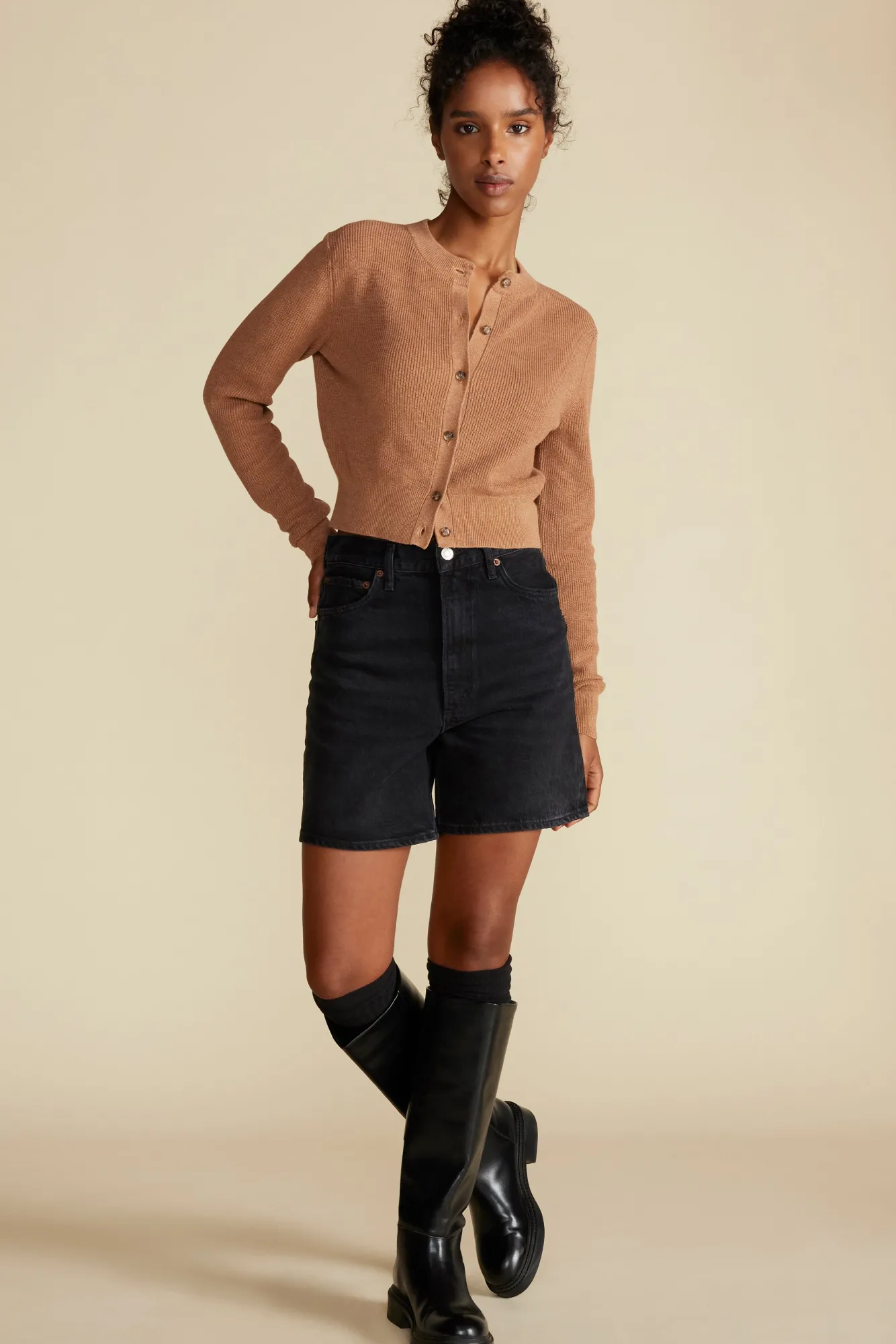 Amour Vert Lily Cardigan Sweater- Sweaters & Cardigans|Clearance