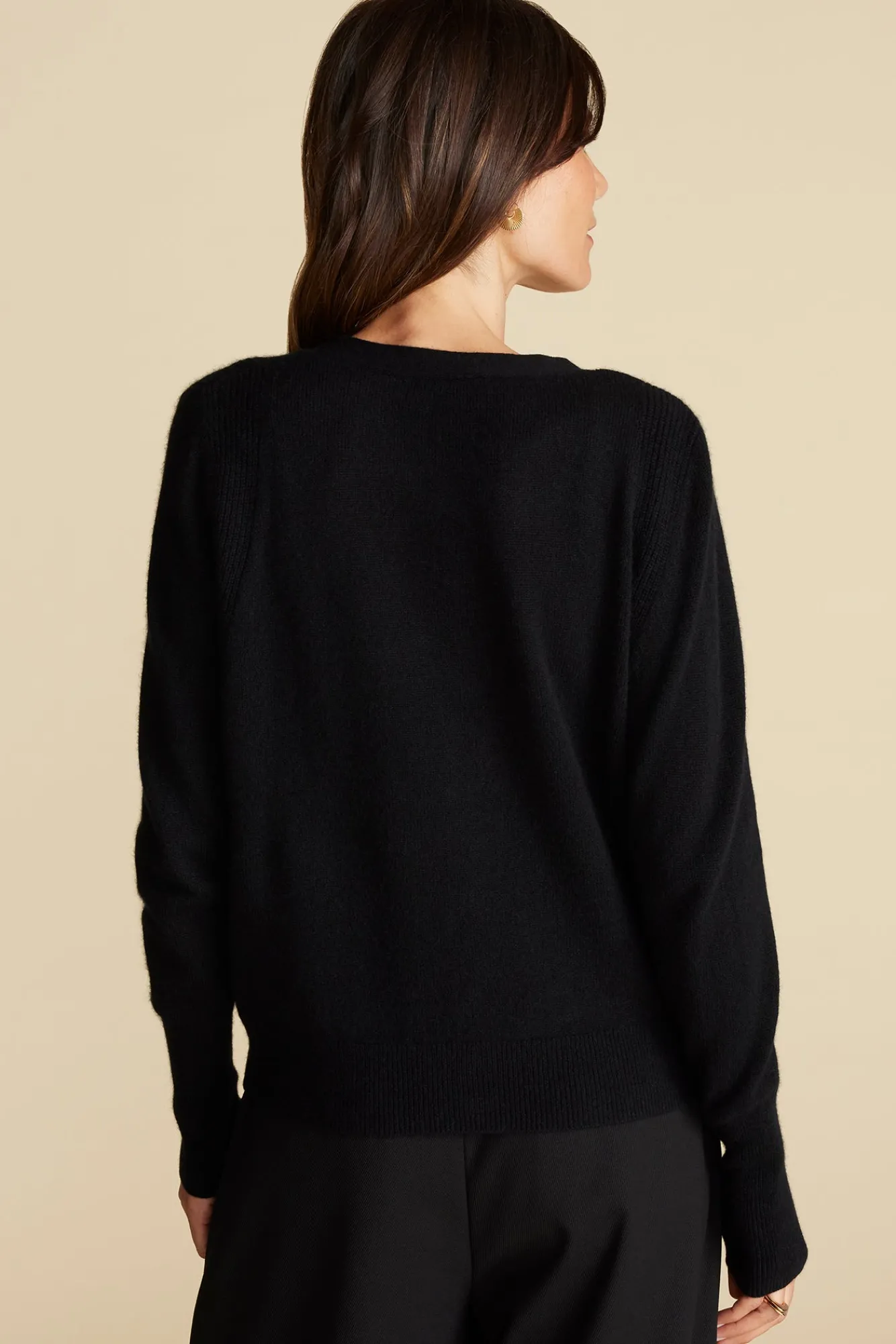 Amour Vert Mason Cashmere Cardigan- Sweaters & Cardigans