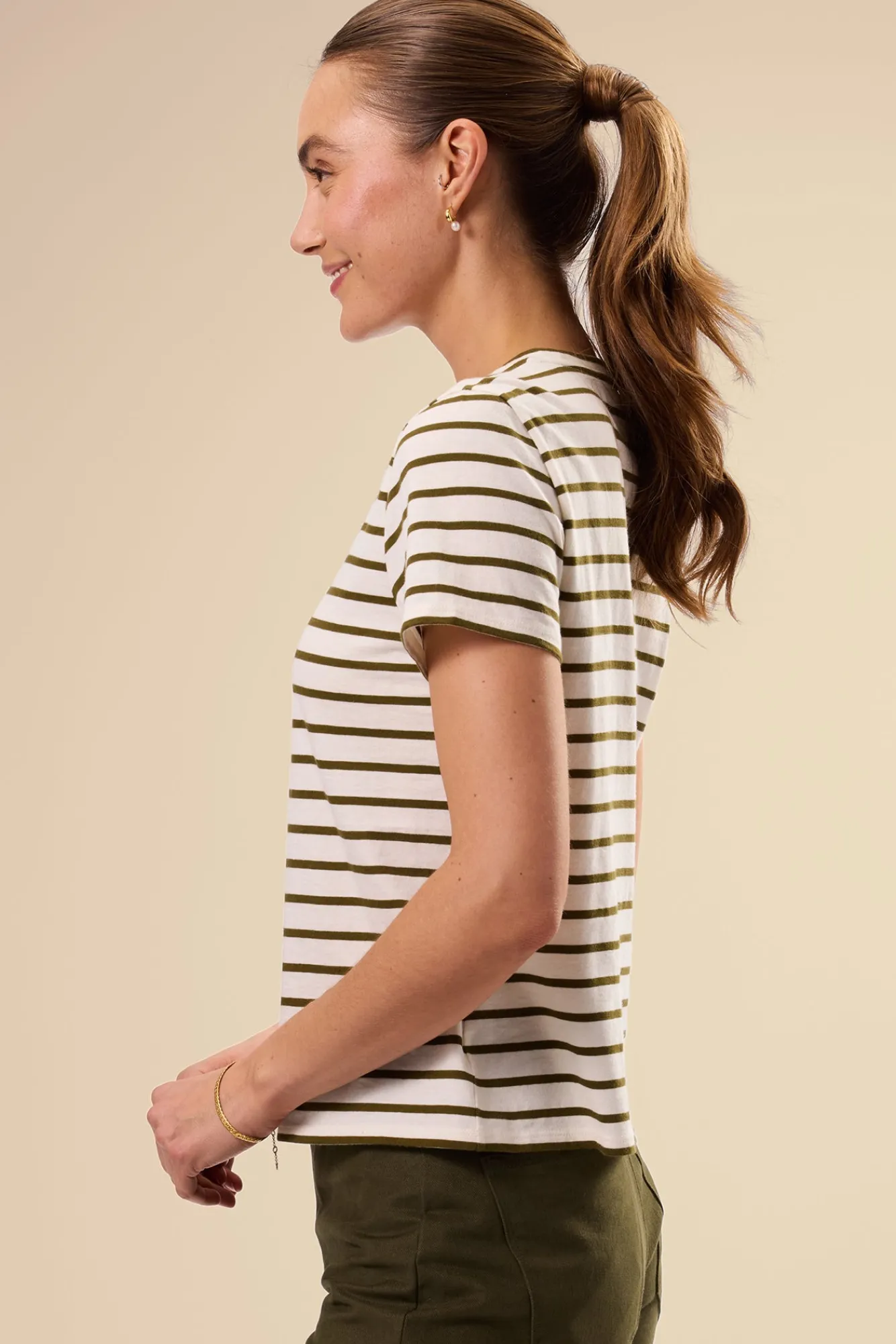 Amour Vert Berkeley Organic Cotton Tee- Tops|Tees