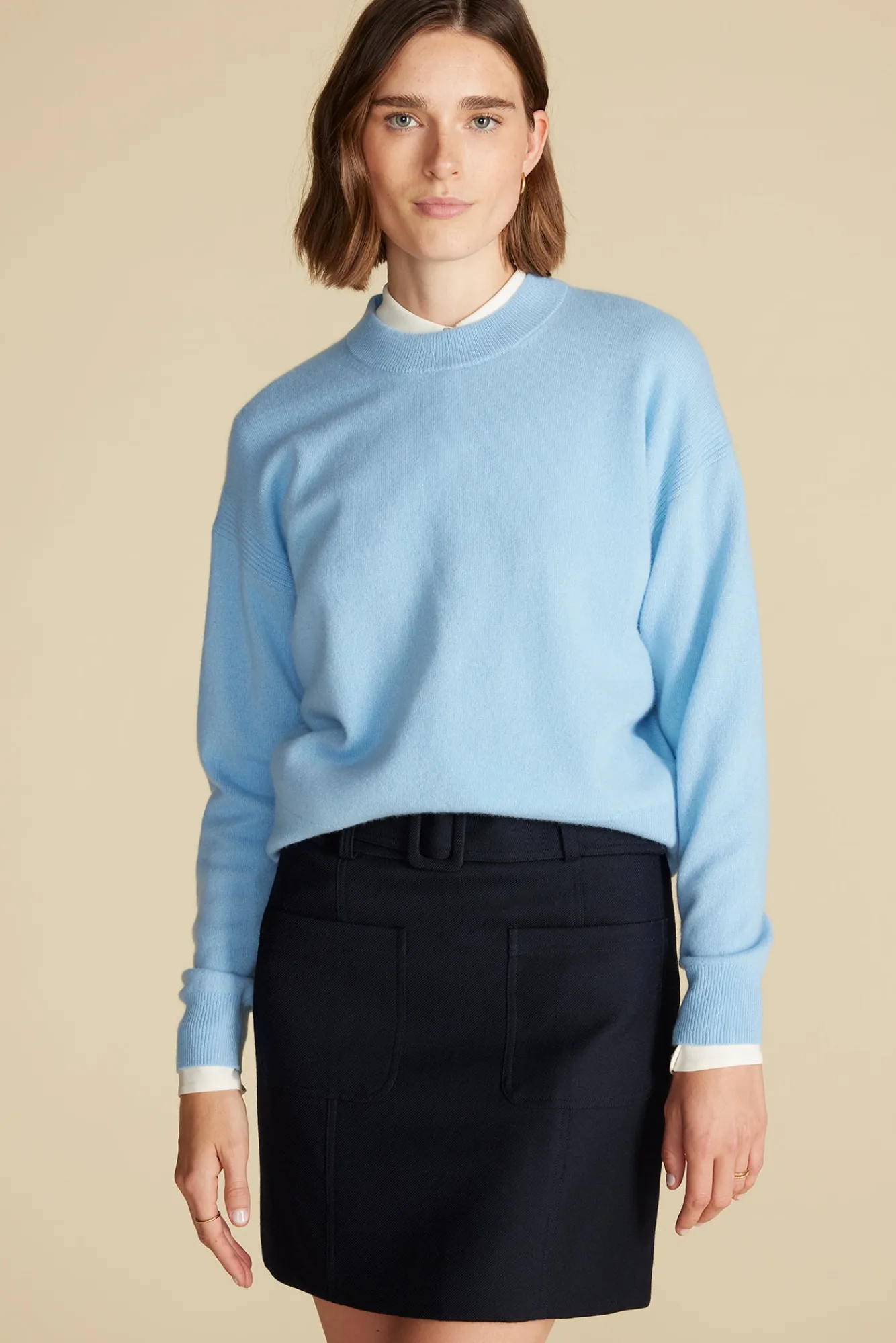 Amour Vert Pearl Cashmere Sweater- Sweaters & Cardigans