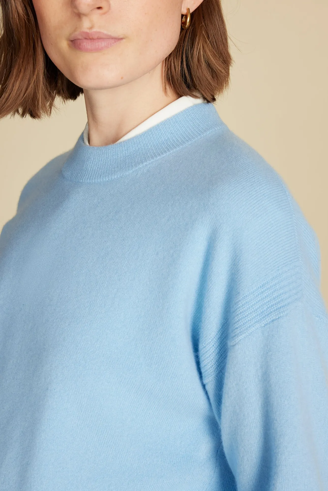 Amour Vert Pearl Cashmere Sweater- Sweaters & Cardigans