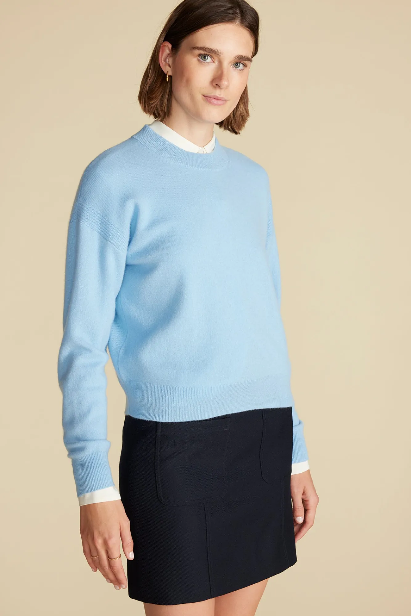 Amour Vert Pearl Cashmere Sweater- Sweaters & Cardigans
