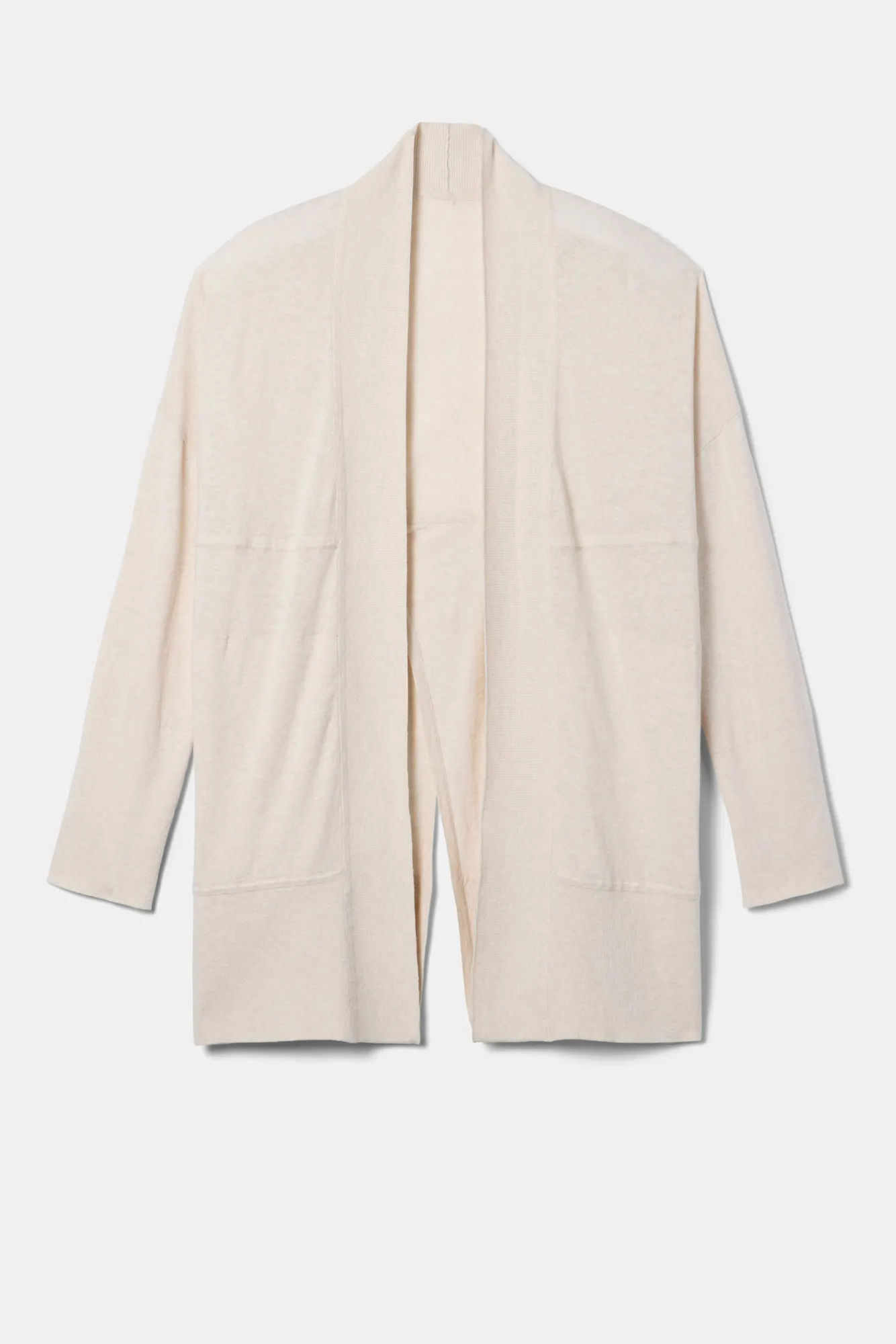 Amour Vert Bailey Flaxen Eco Cardigan- Sweaters & Cardigans|Clearance