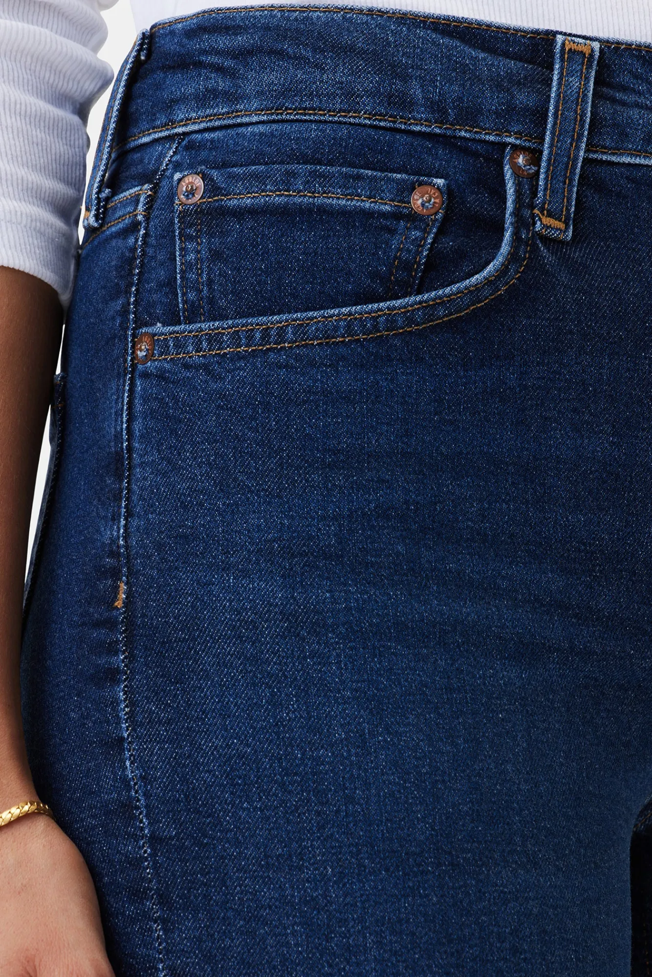 Amour Vert AGOLDE Kye Mid Rise Straight Crop- Pants|Denim