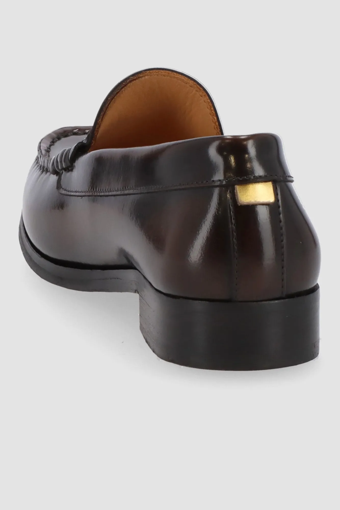 Amour Vert Alohas Rivet Leather Loafers- Shoes