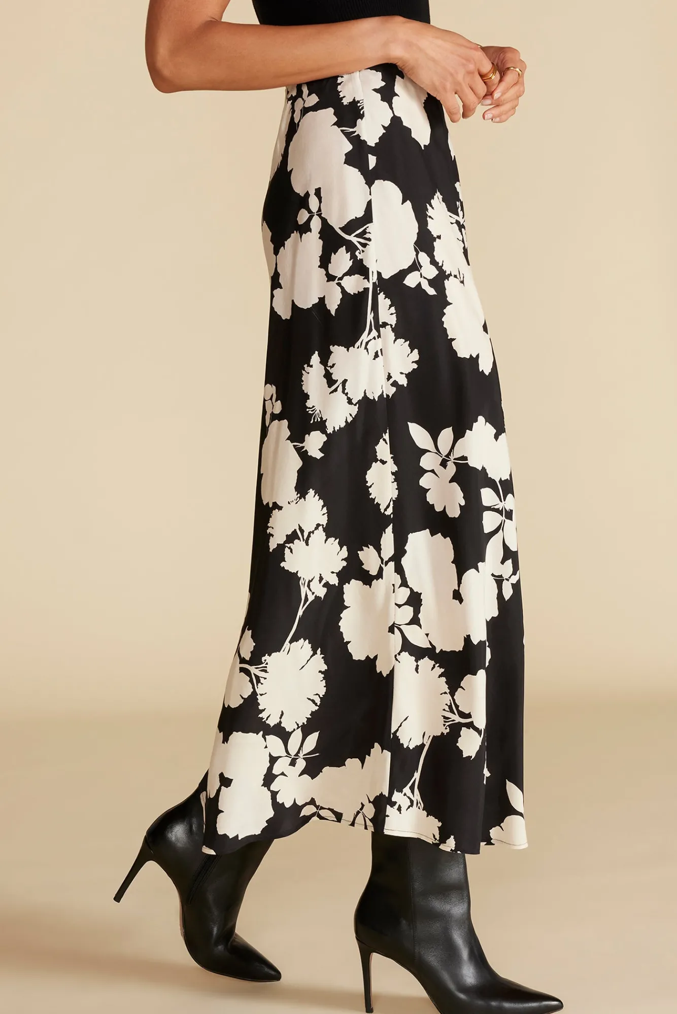 Amour Vert Eve Cupro Slip Skirt- Skirts