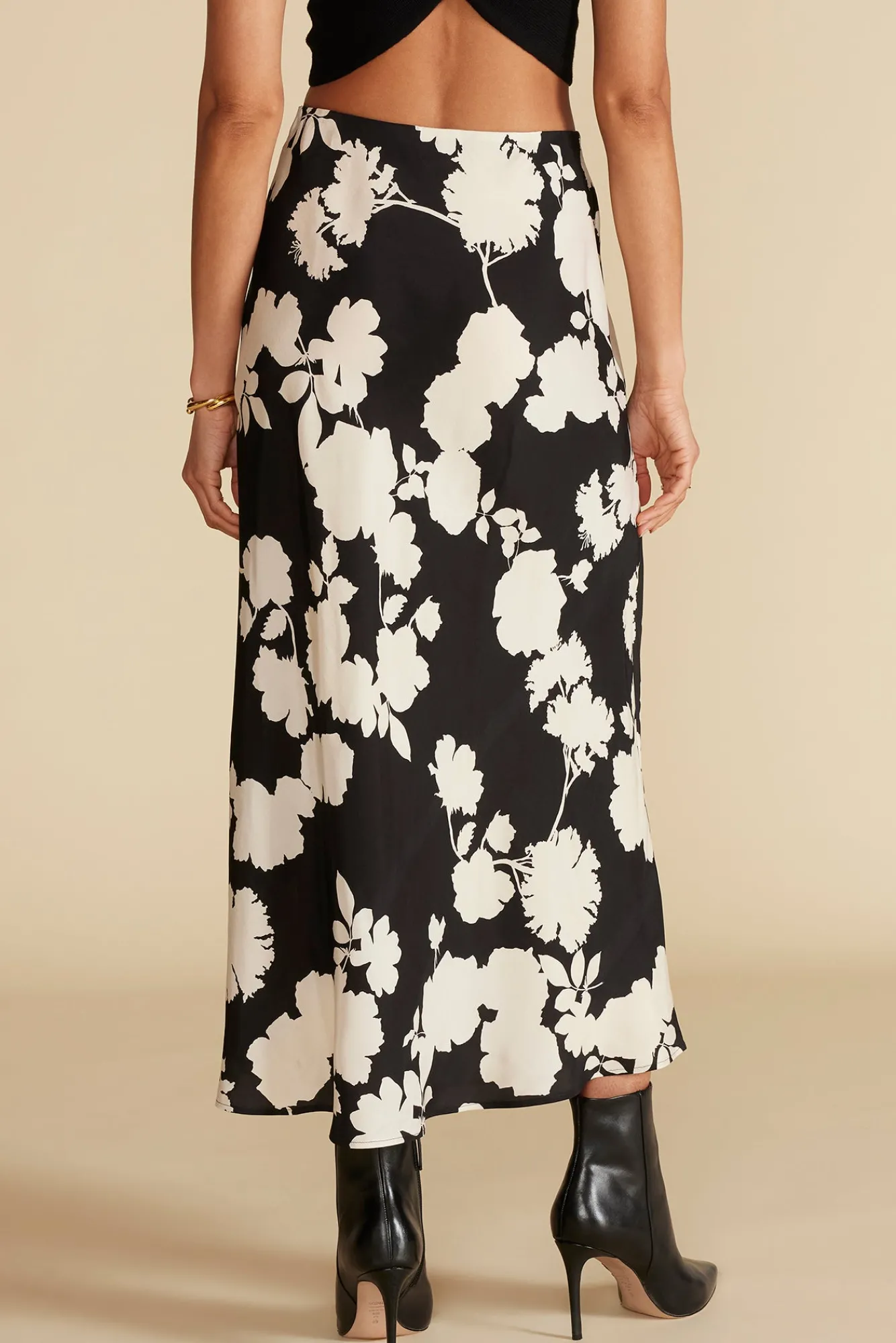 Amour Vert Eve Cupro Slip Skirt- Skirts