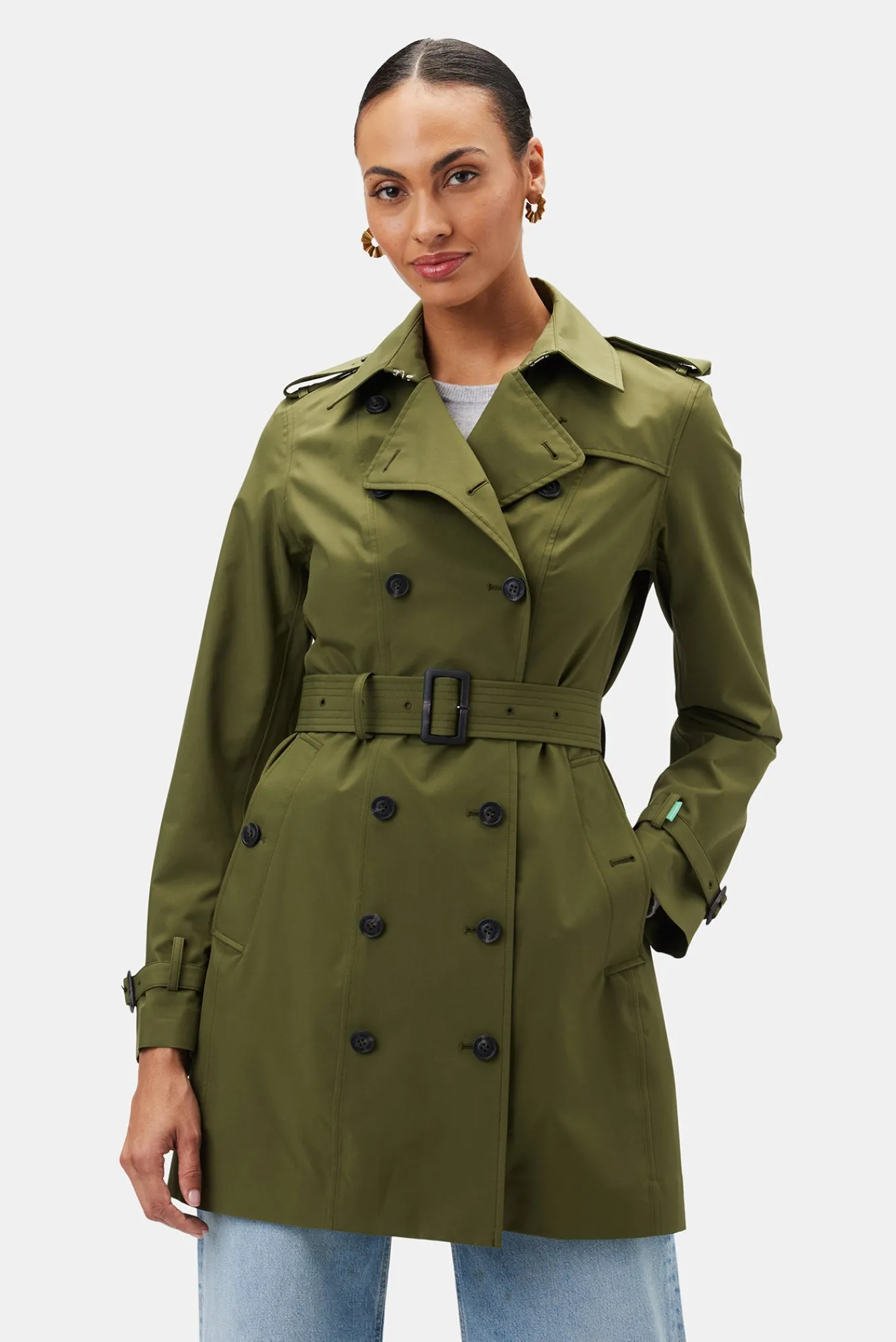 Amour Vert Save the Duck Audrey Raincoat- Jackets & Outerwear