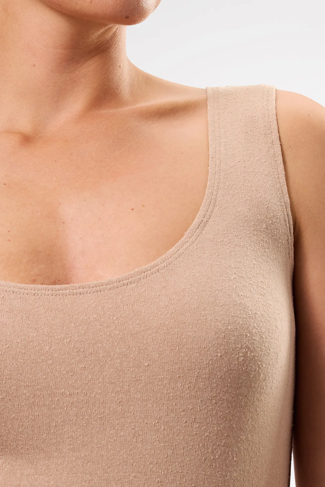 Amour Vert Clarisse Silk Knit Tank- Tops|Clearance