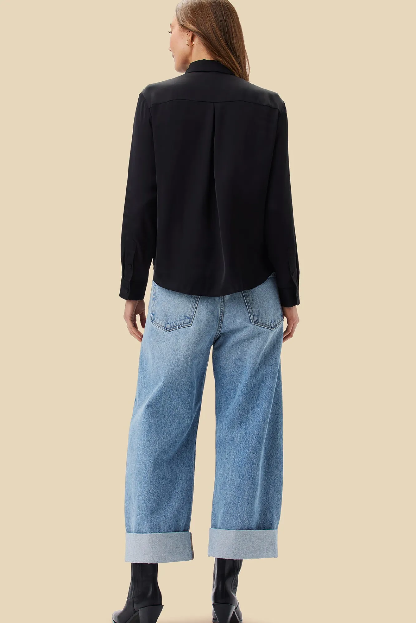 Amour Vert Bixby Pocket Blouse- Blouses & Shirts|Tops