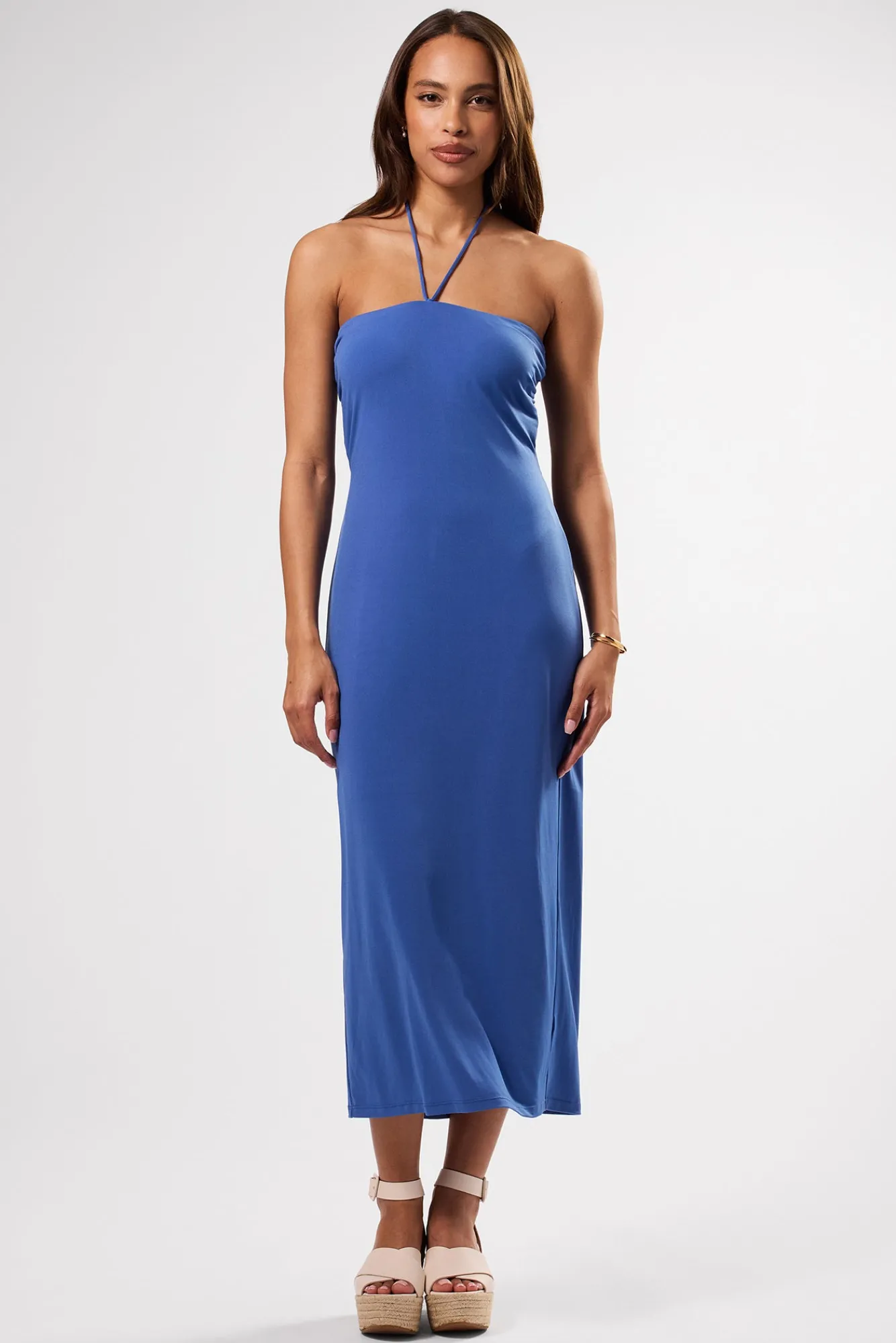 Amour Vert Gio Stretch Knit Dress- Dresses|Clearance