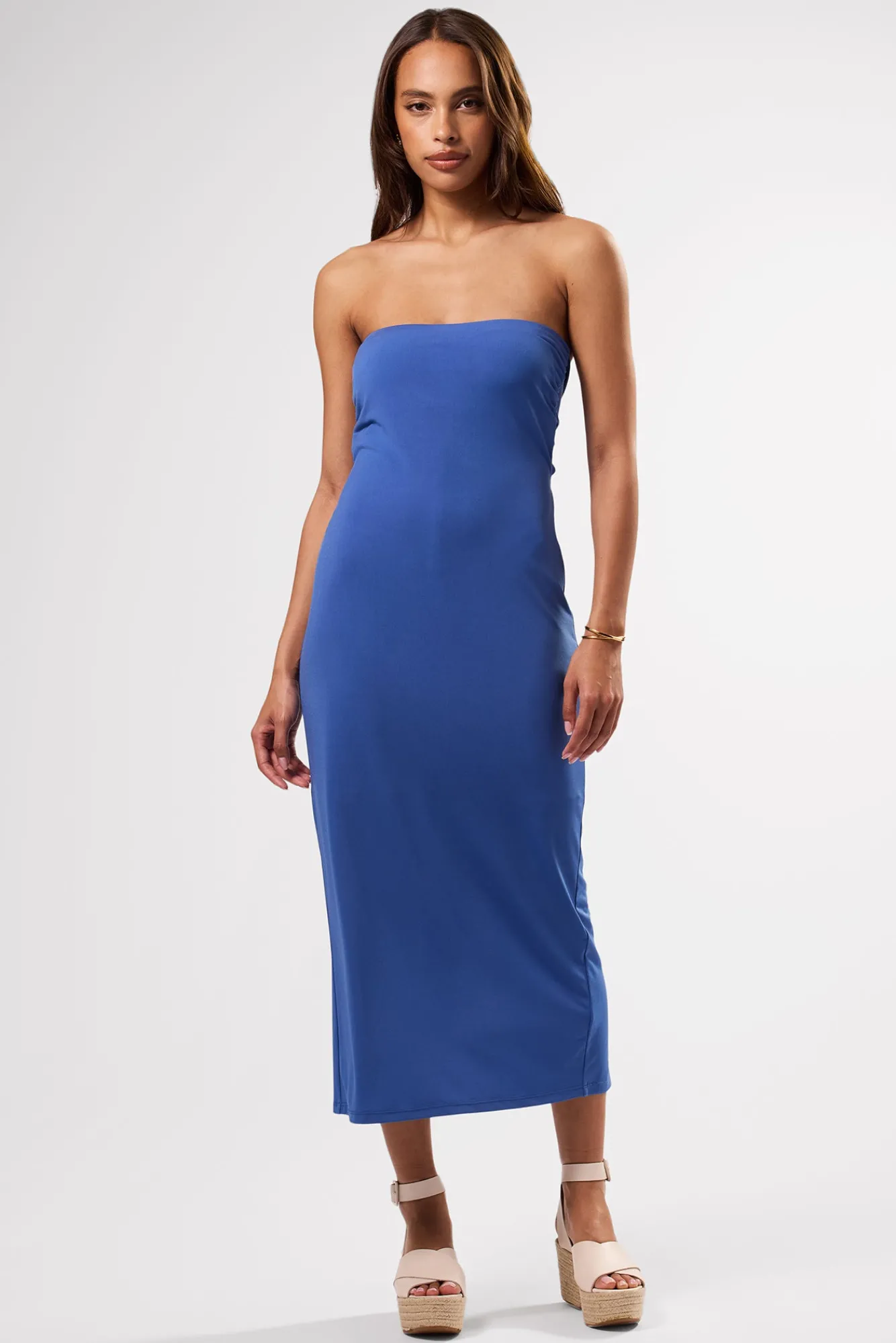 Amour Vert Gio Stretch Knit Dress- Dresses|Clearance