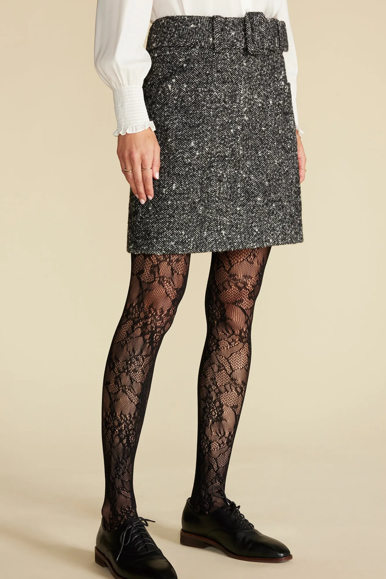 Amour Vert Ira Mini Skirt- Skirts|Clearance