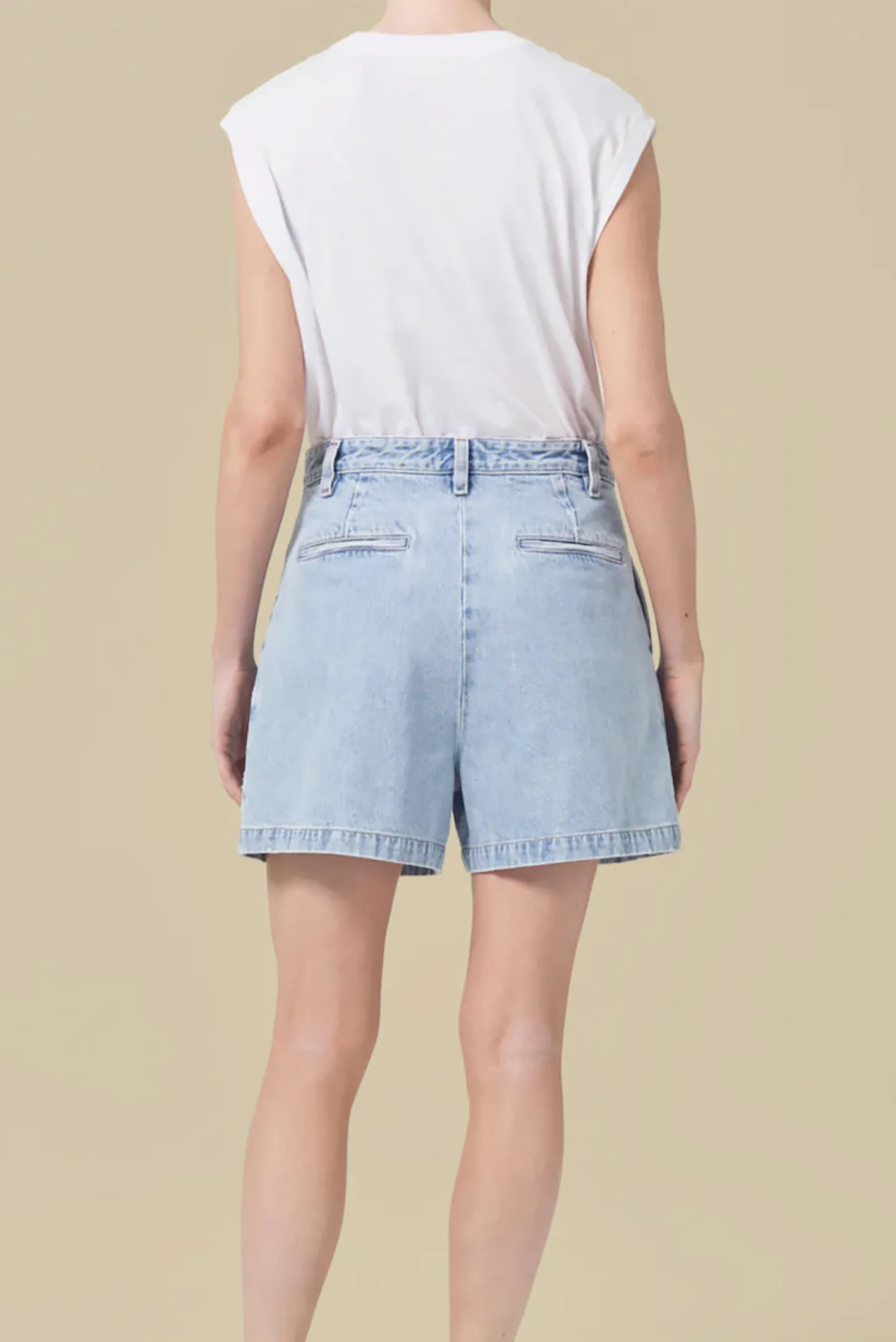 Amour Vert AGOLDE Becker Denim Short- Shorts|Clearance