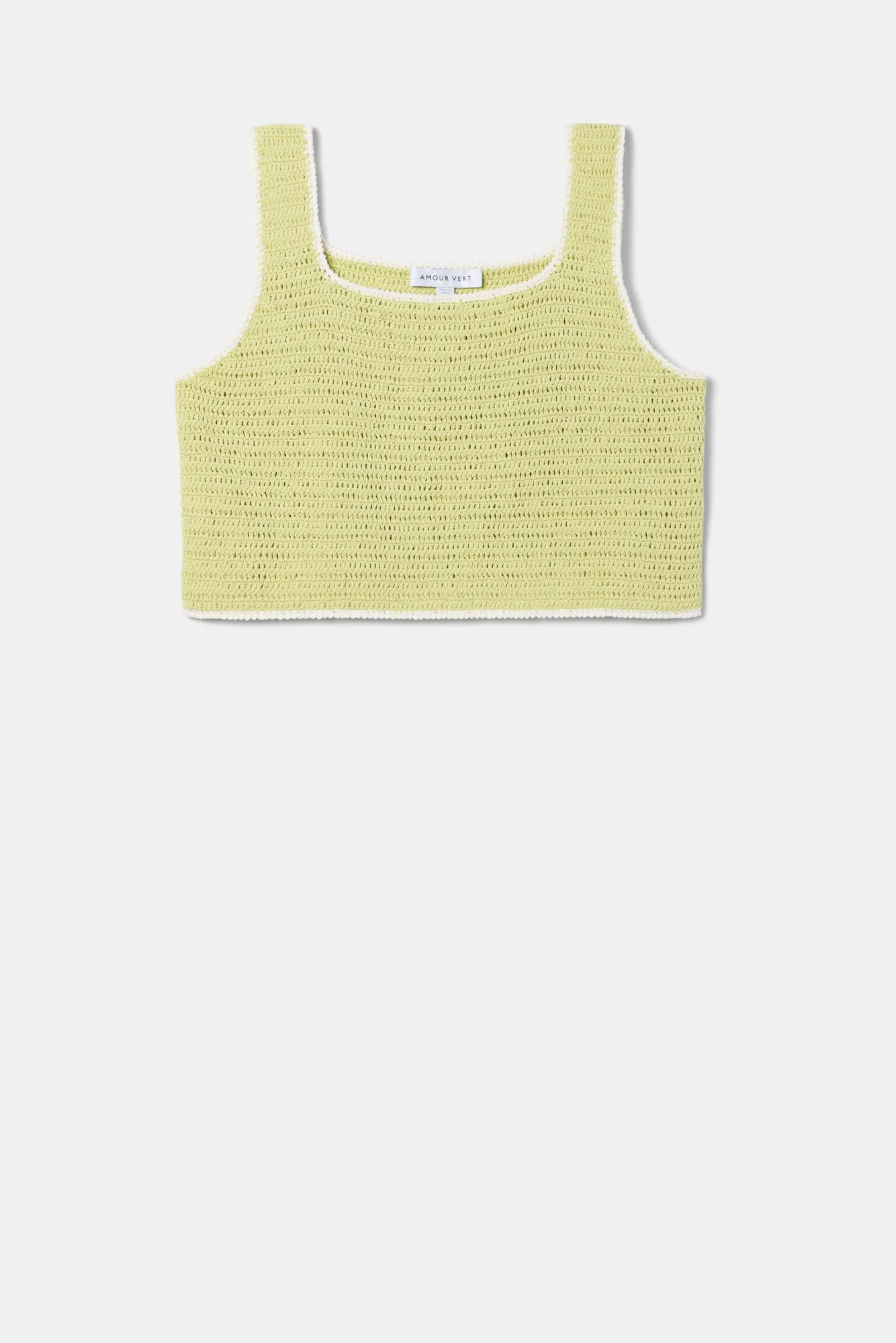 Amour Vert Antibes Crochet Tank- Tops|Clearance