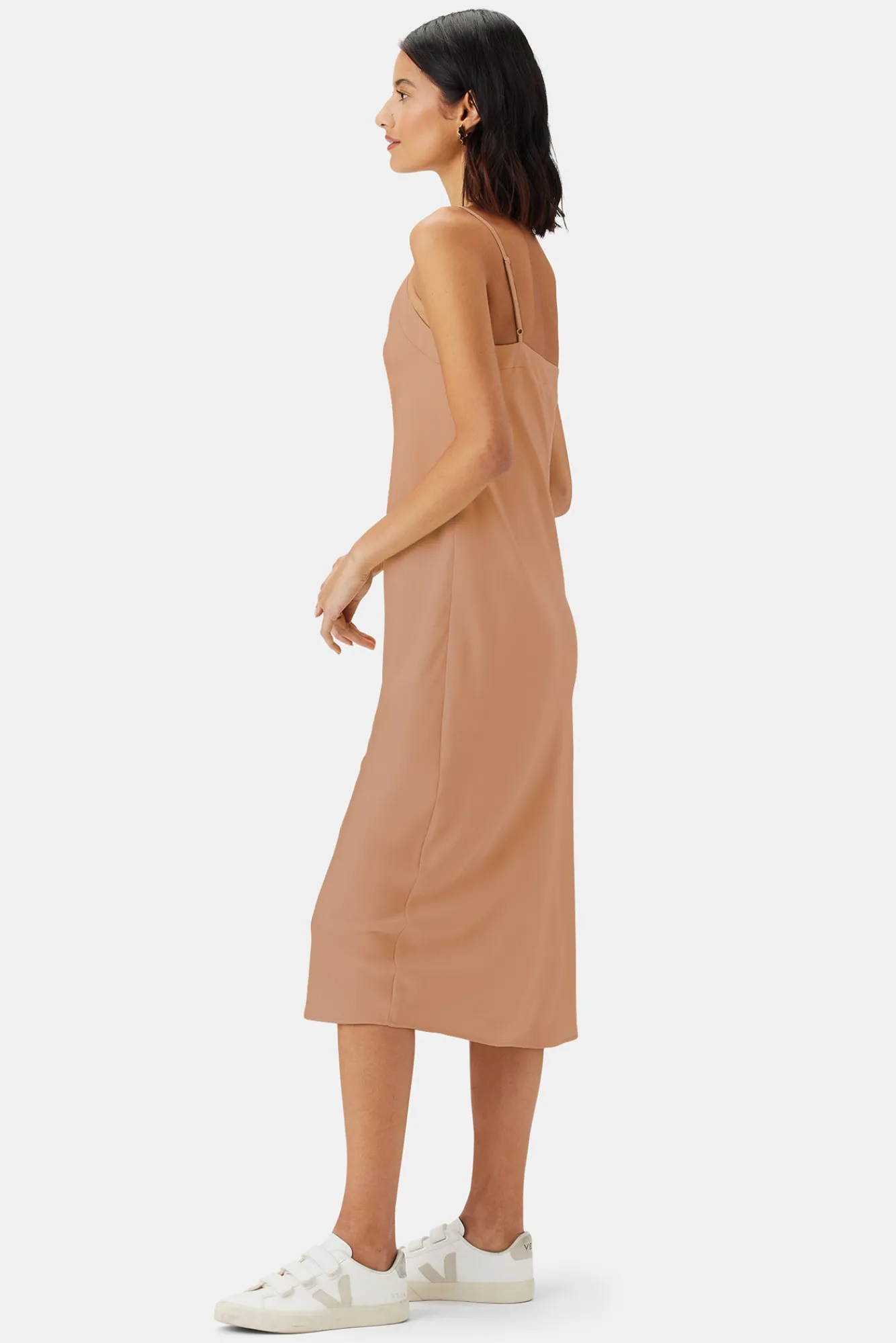 Amour Vert Briana Washable Silk Dress- Dresses|Clearance