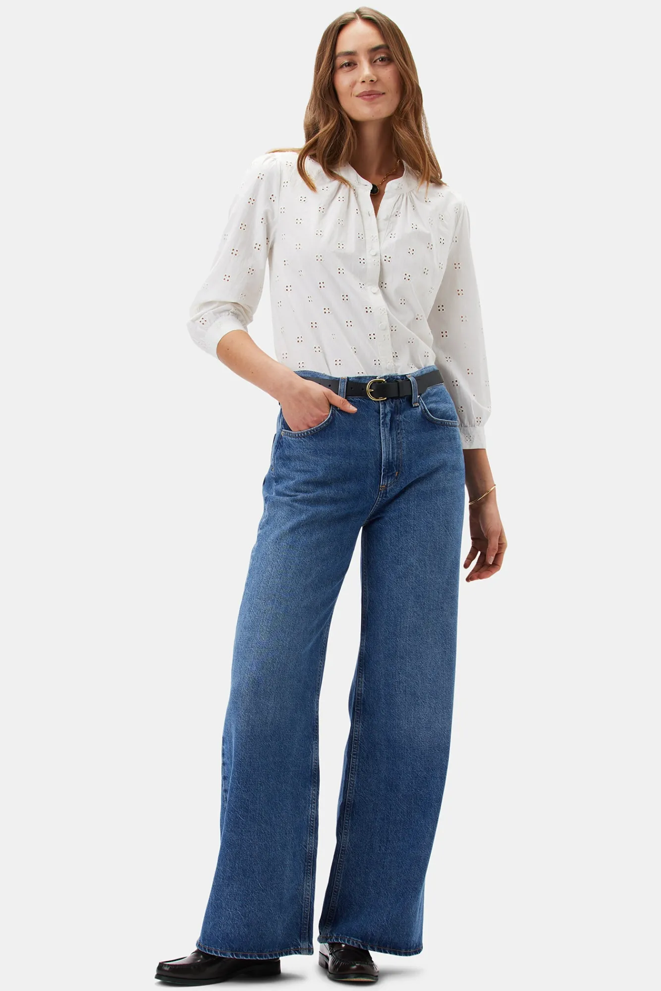 Amour Vert Citizens of Humanity Paloma Baggy Jean- Pants|Clearance