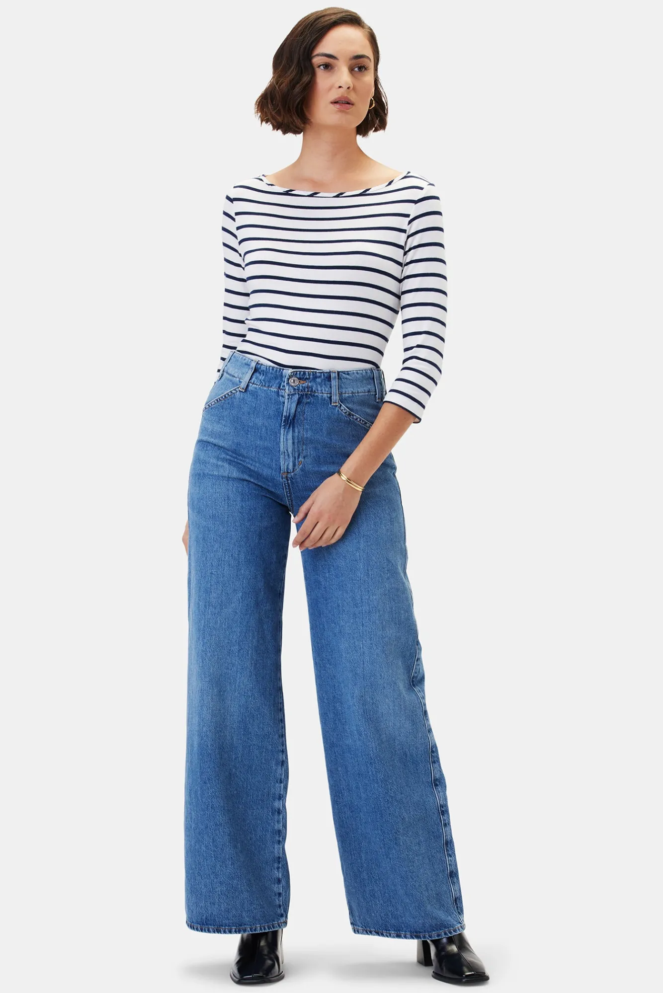 Amour Vert Citizens of Humanity Paloma Utility Trouser Jean- Denim|Pants