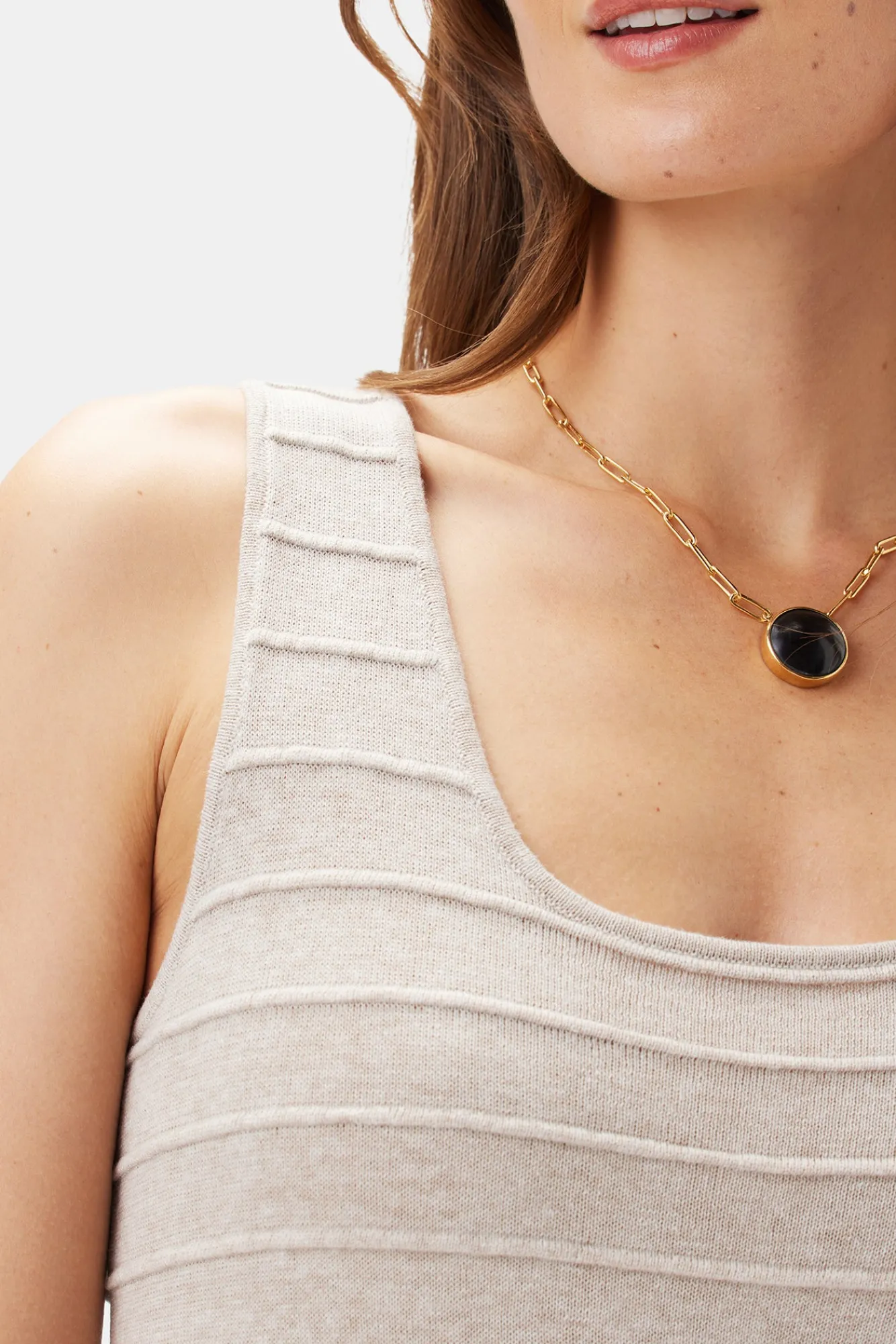 Amour Vert Cora Flaxen Eco Dress- Dresses|Clearance