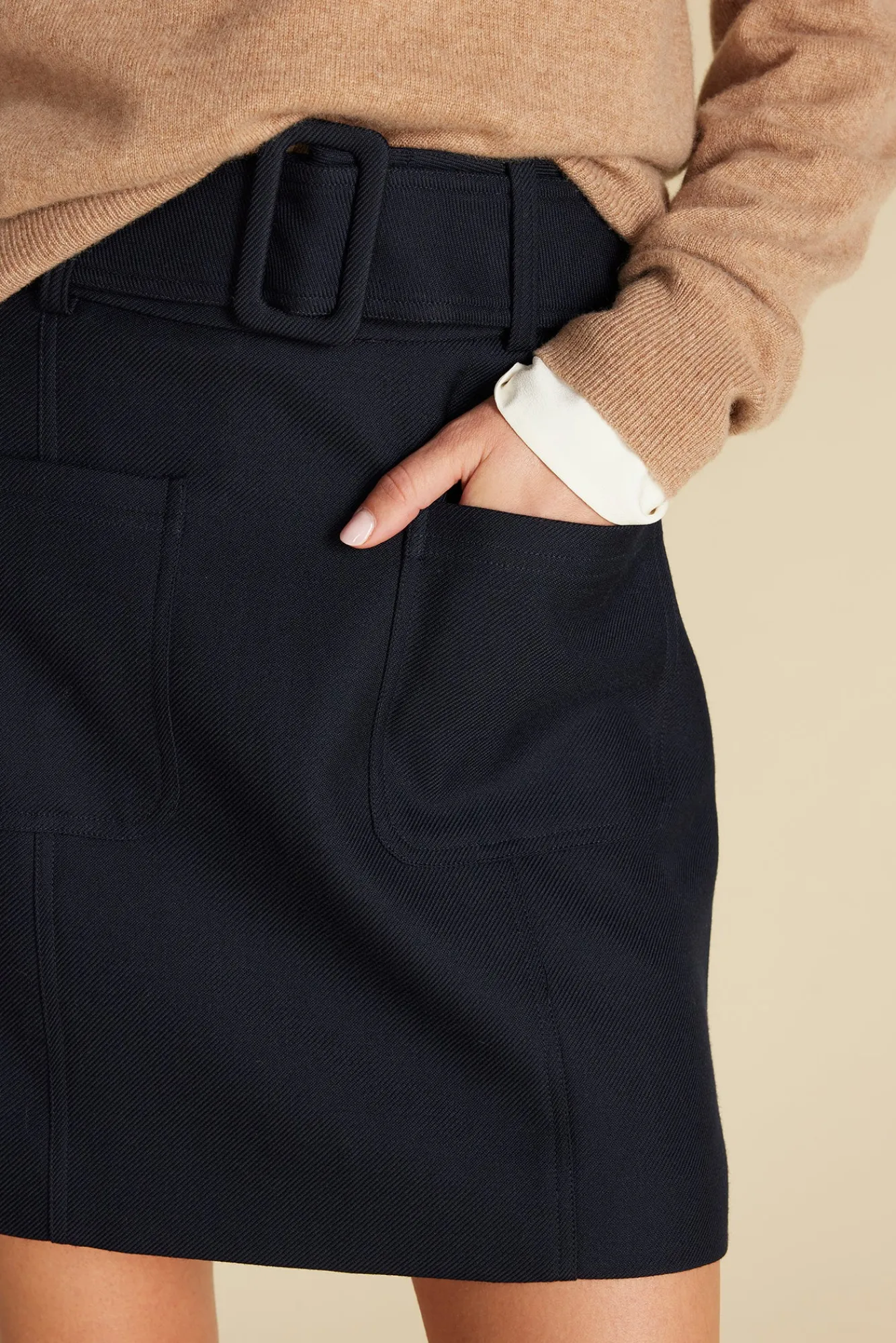 Amour Vert Ira Mini Skirt- Skirts|Clearance