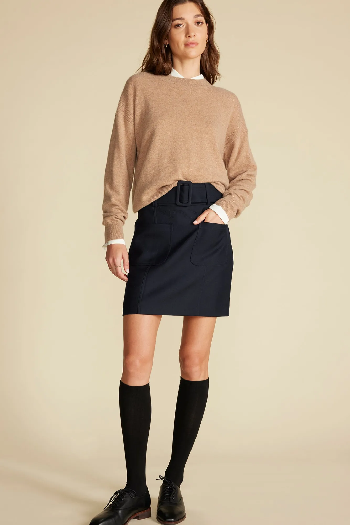 Amour Vert Ira Mini Skirt- Skirts|Clearance