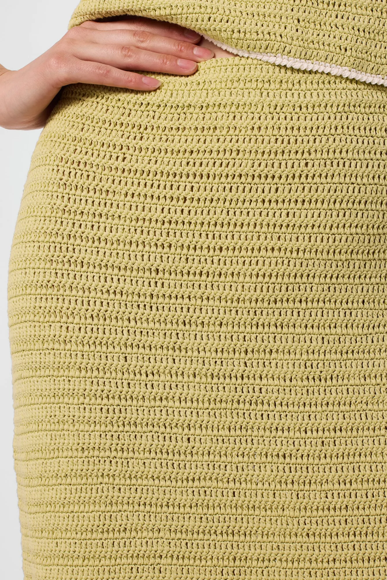 Amour Vert Meli Crochet Skirt- Skirts|Clearance