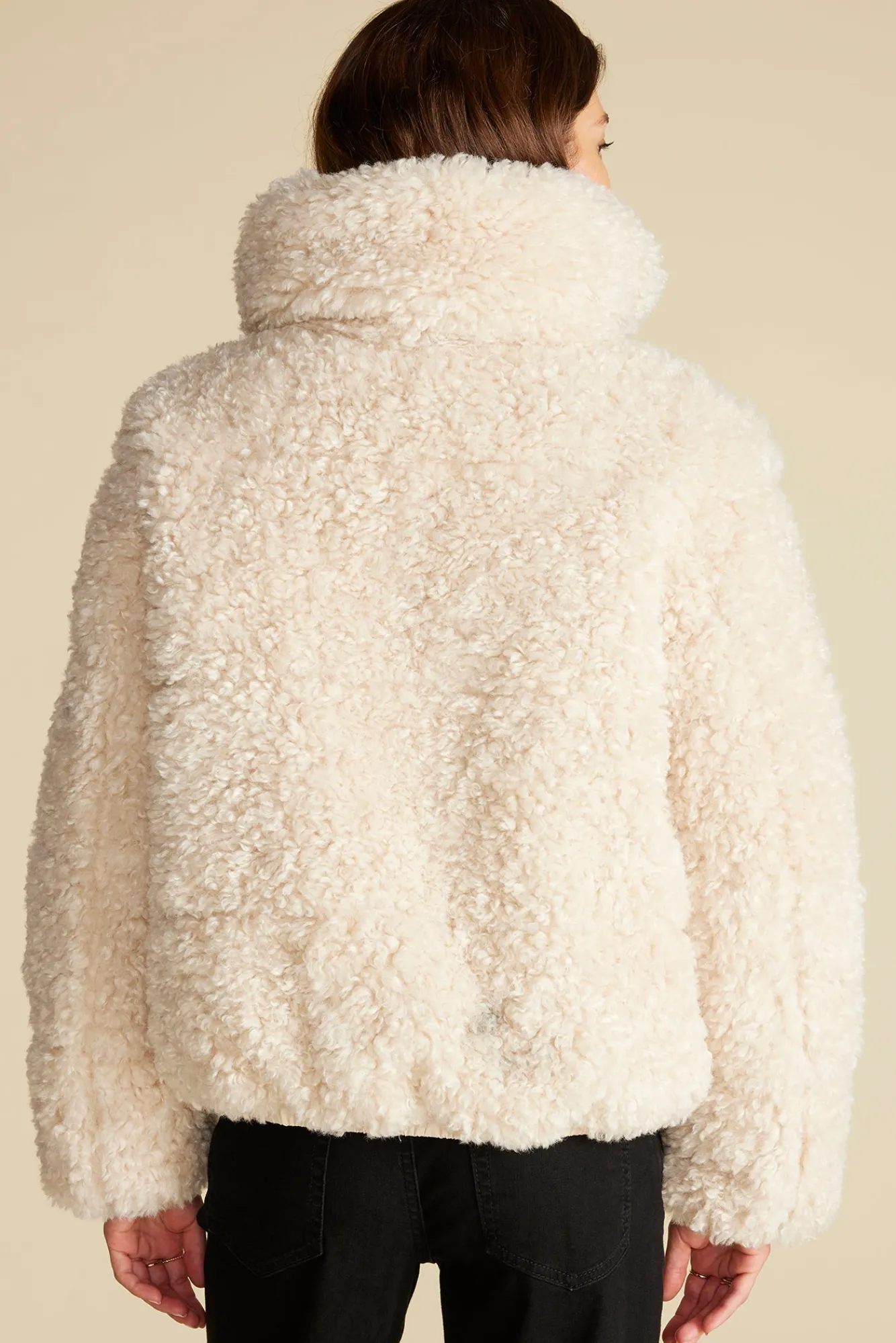 Amour Vert Save The Duck Kennie Faux Shearling Jacket- Jackets & Outerwear