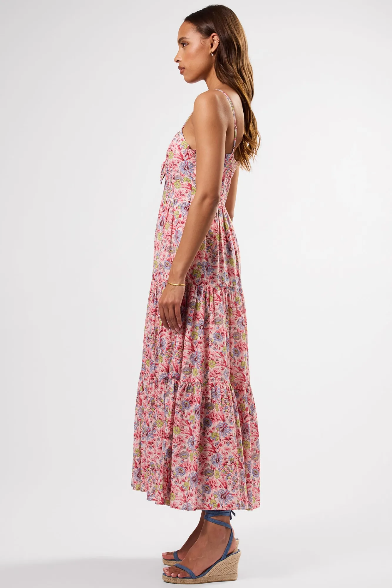 Amour Vert Tie Front Dress- Dresses|Clearance