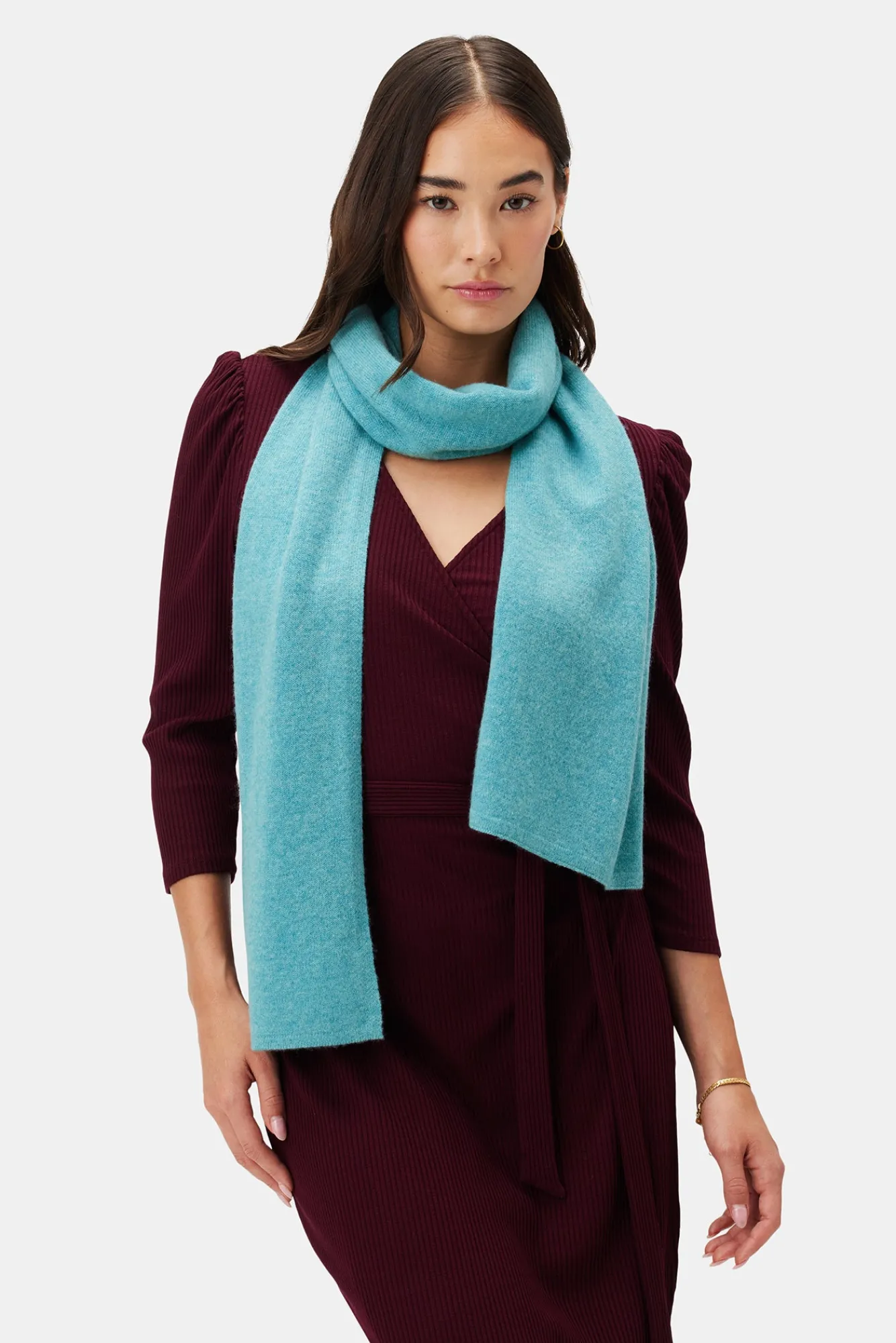 Amour Vert Jolie Cashmere Scarf- Scarves|Clearance
