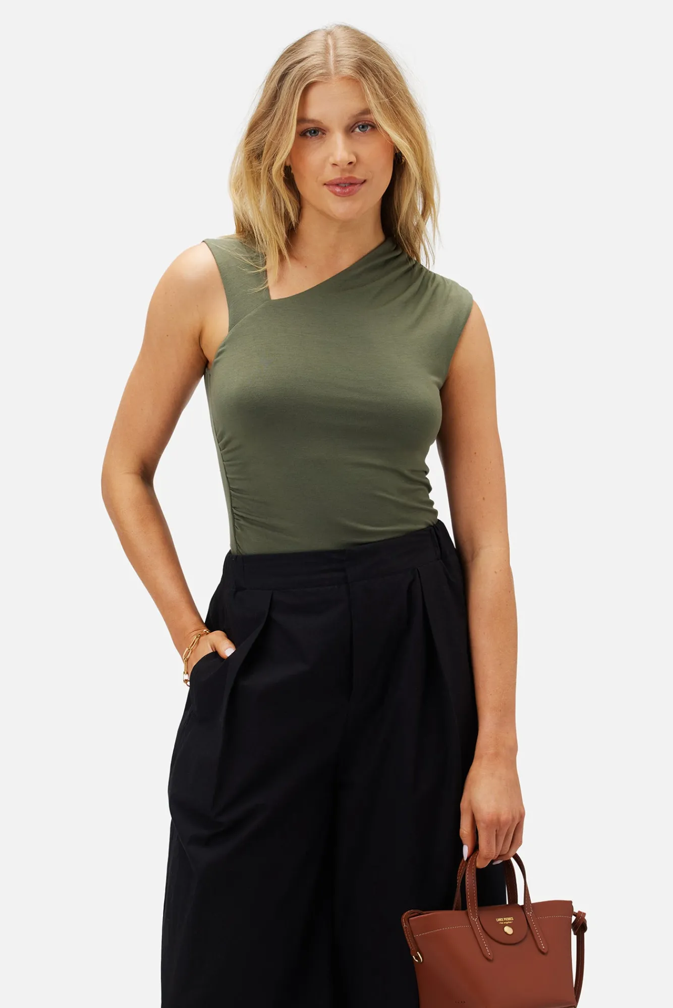 Amour Vert Monique Modal Tank- Tops|Clearance