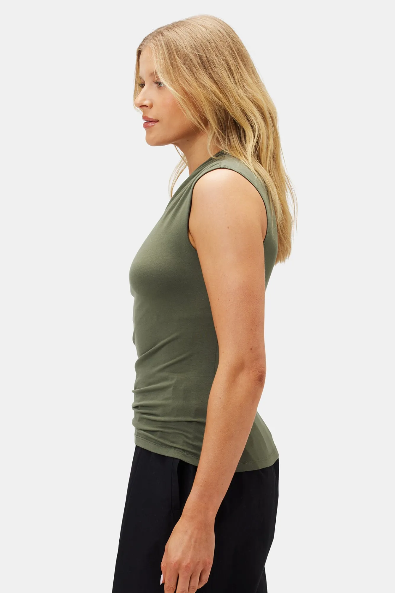 Amour Vert Monique Modal Tank- Tops|Clearance