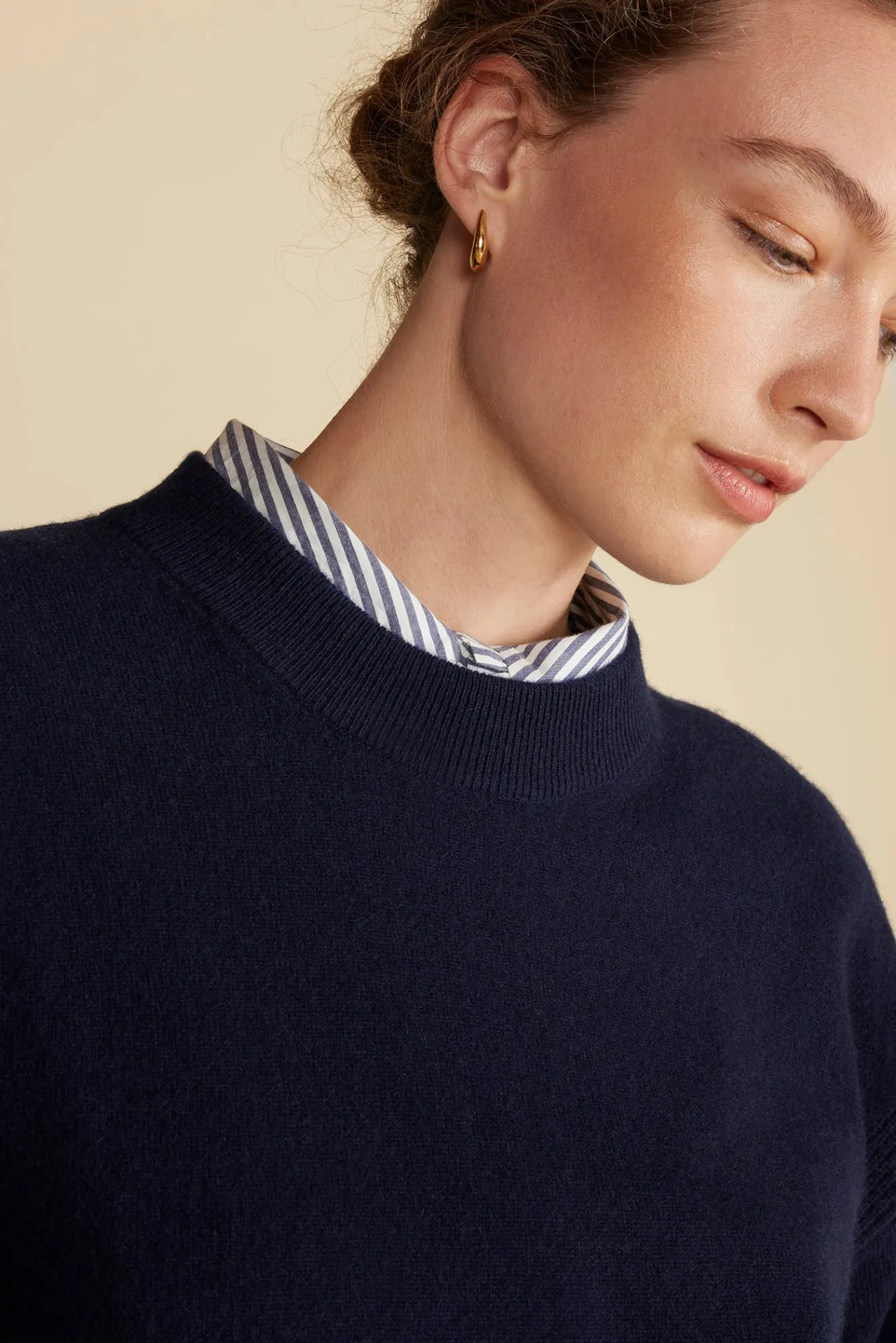 Amour Vert Pearl Cashmere Sweater- Sweaters & Cardigans