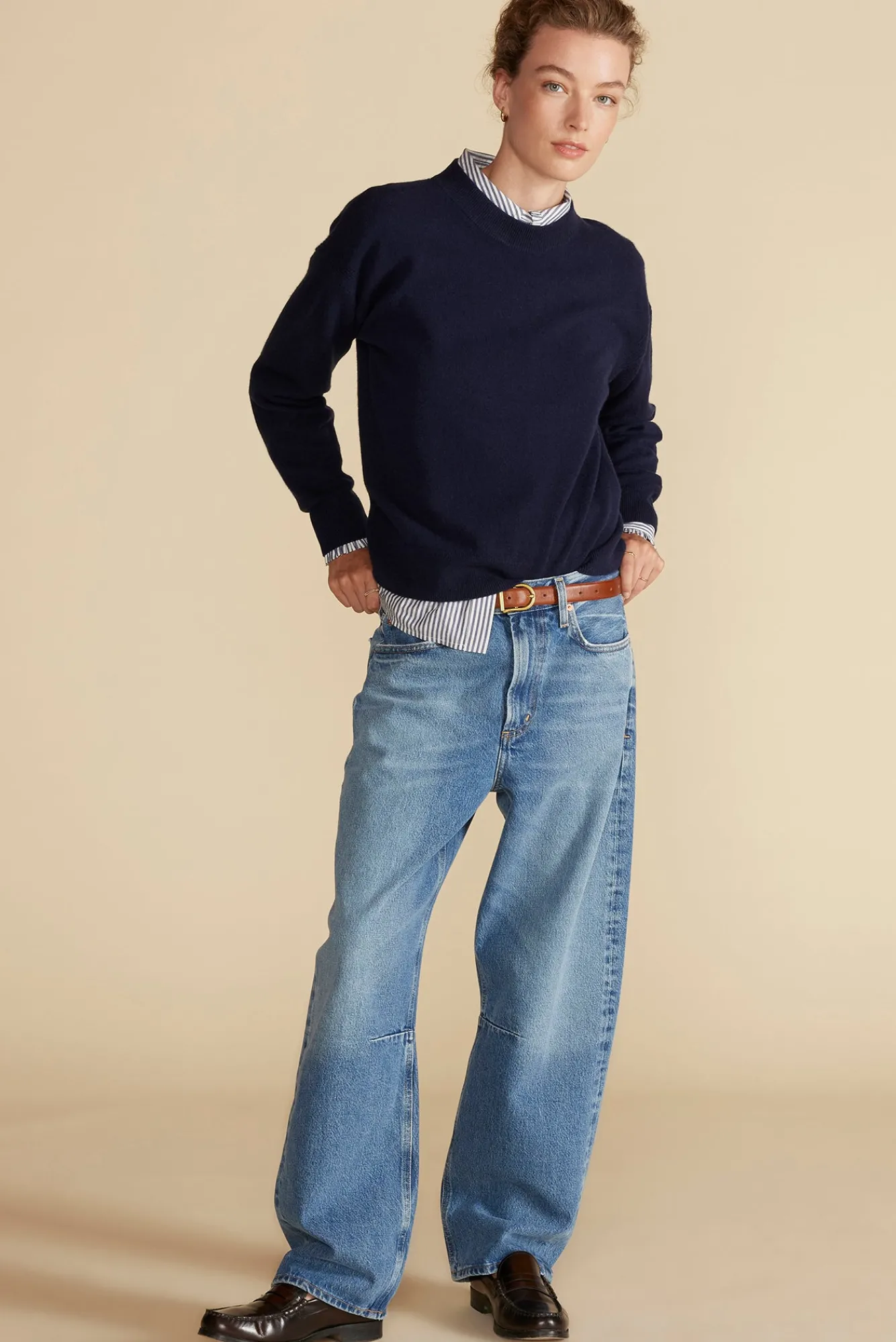 Amour Vert Pearl Cashmere Sweater- Sweaters & Cardigans