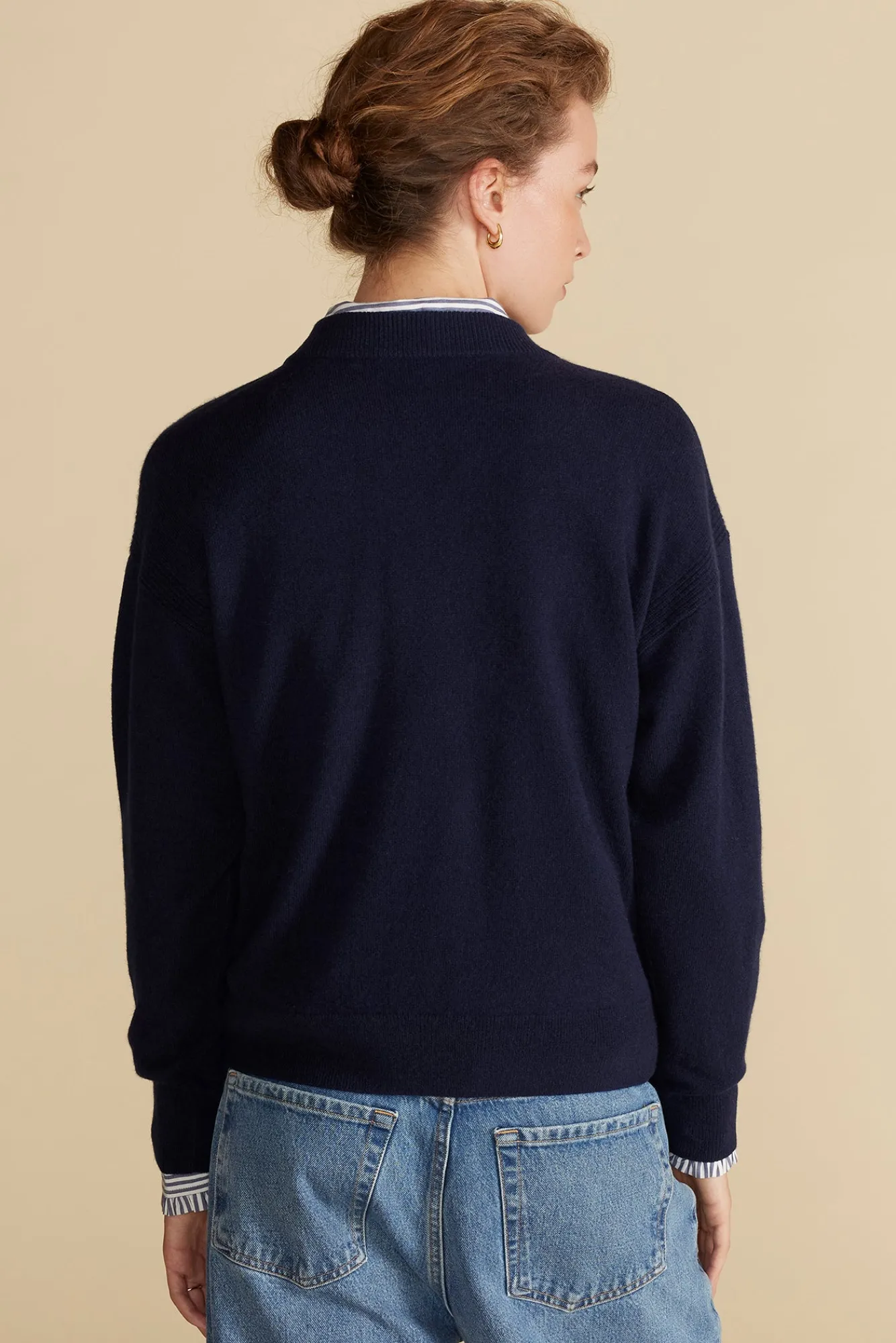 Amour Vert Pearl Cashmere Sweater- Sweaters & Cardigans