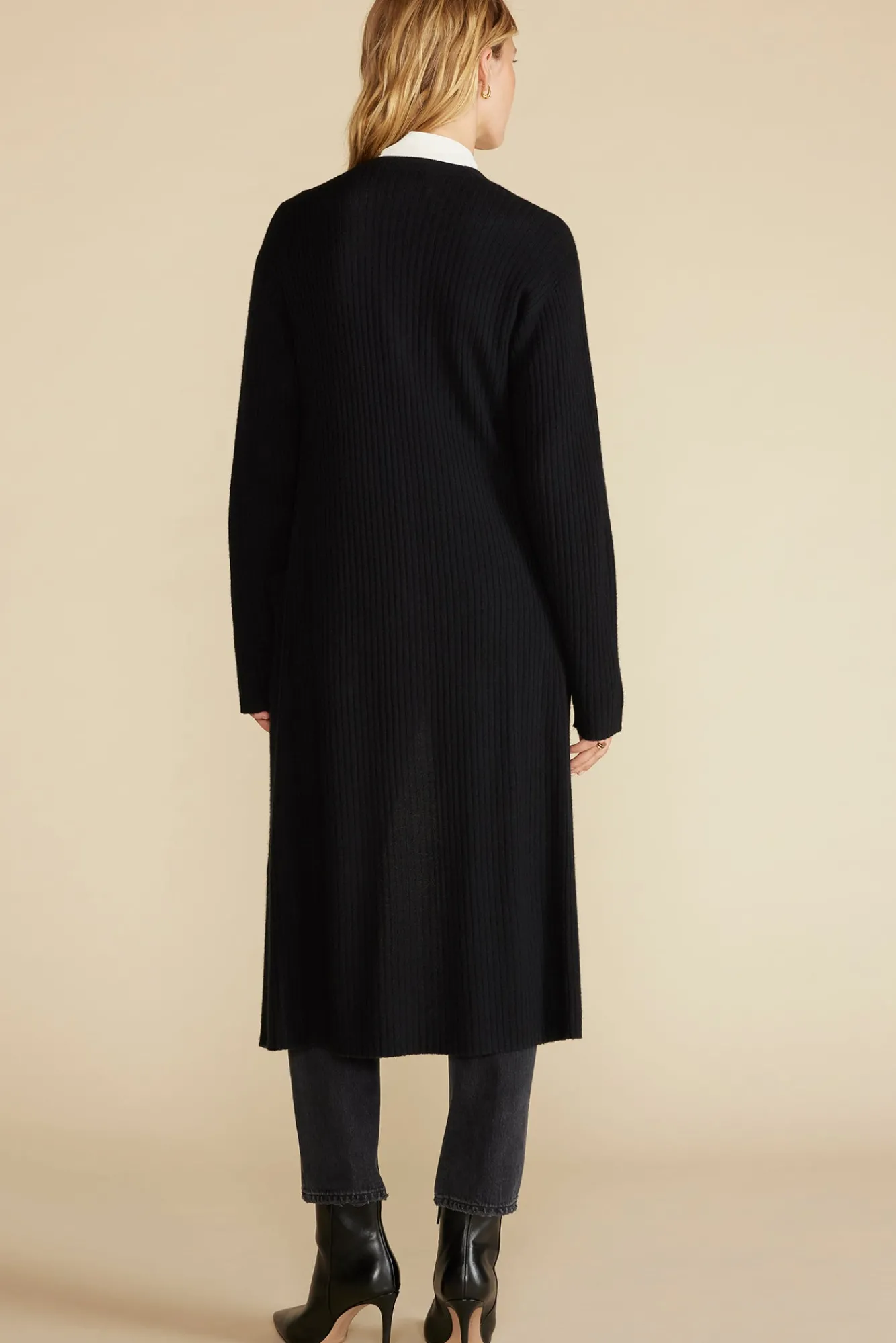 Amour Vert Dion Long V Neck Cardigan- Sweaters & Cardigans