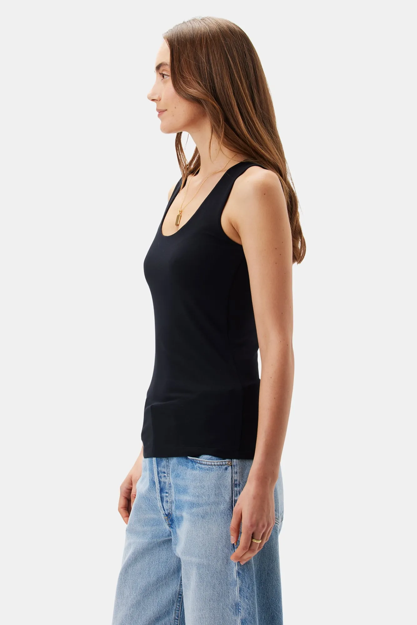 Amour Vert New Iris Modal Tank- Tops|Clearance