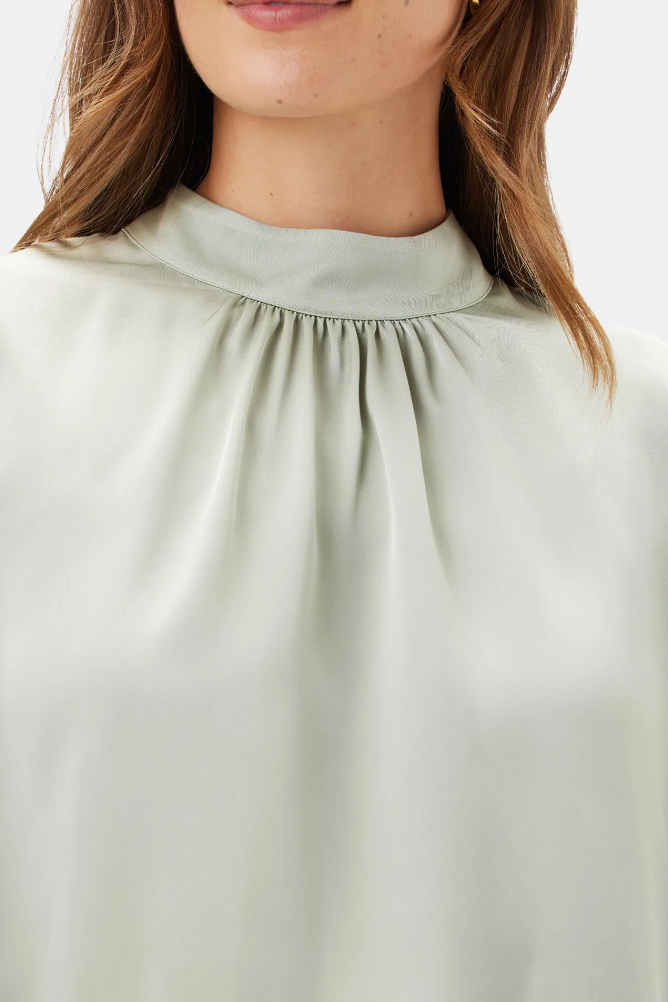 Amour Vert Jeanne 3/4 Sleeve Blouse- Tops|Clearance