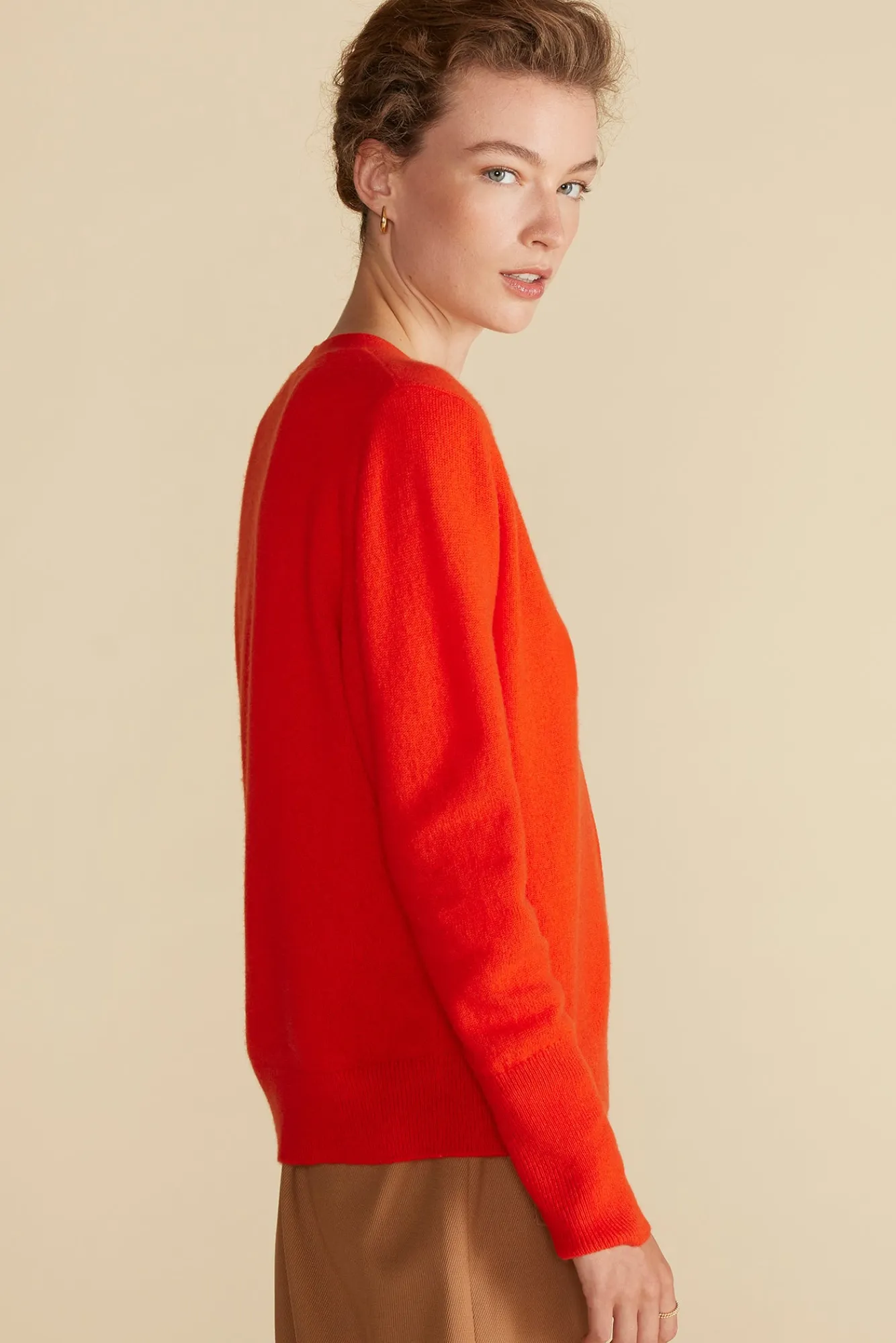 Amour Vert Mason Cashmere Cardigan- Sweaters & Cardigans