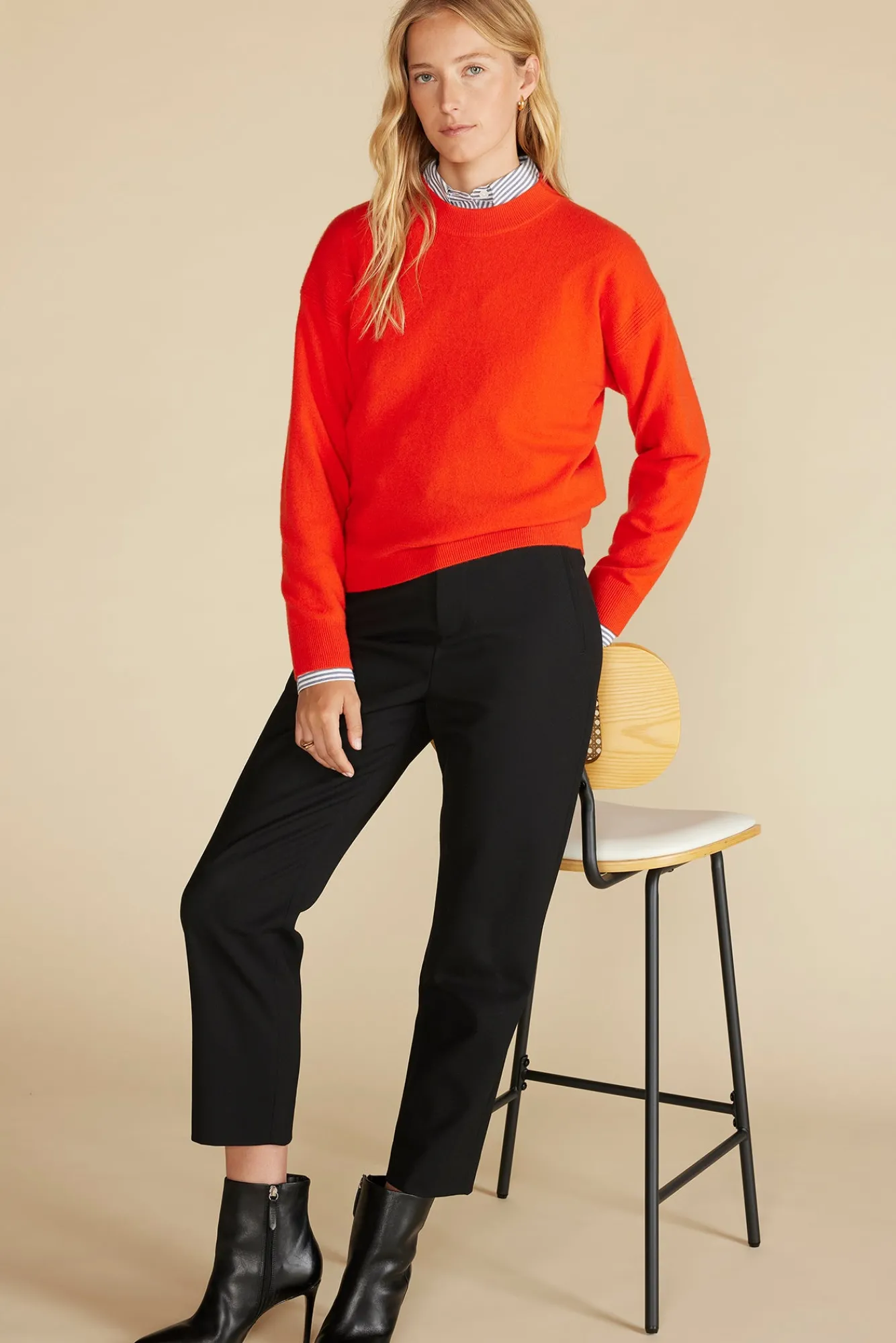 Amour Vert Pearl Cashmere Sweater- Sweaters & Cardigans