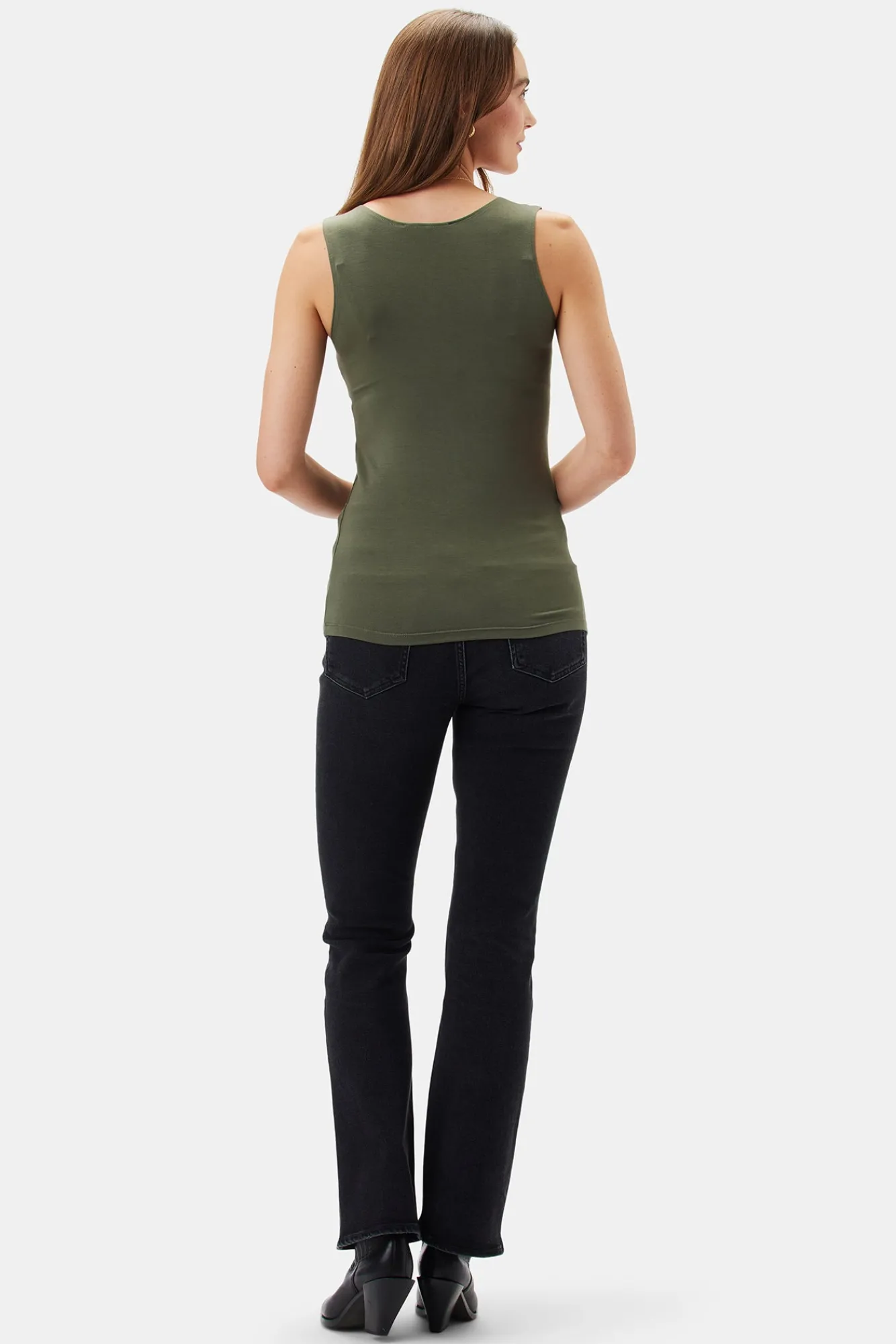 Amour Vert New Iris Modal Tank- Tops|Clearance