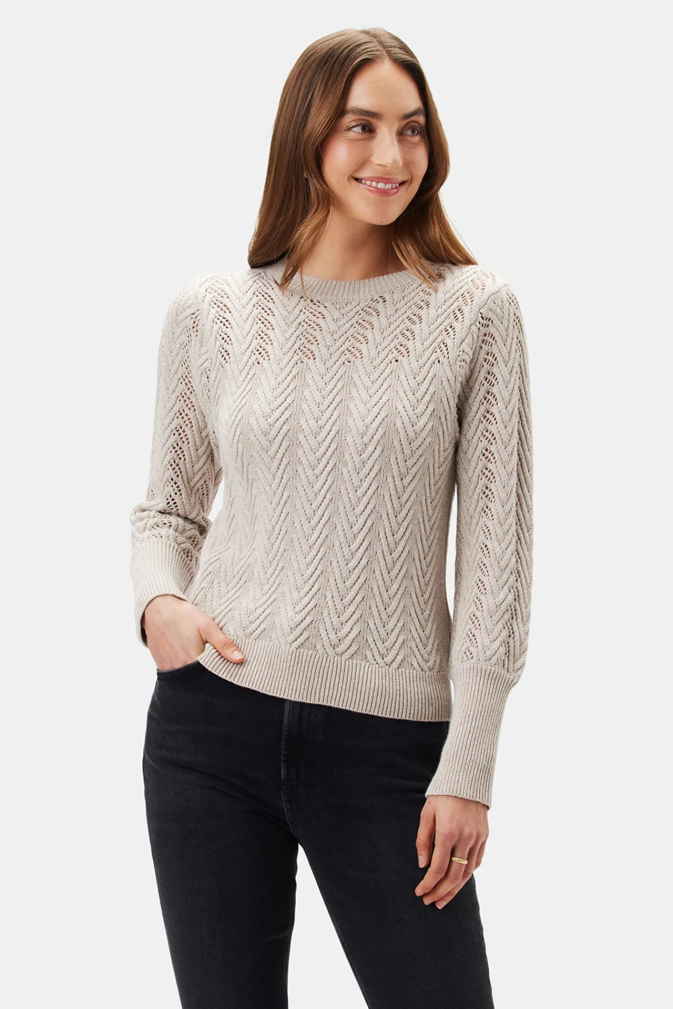 Amour Vert Clementine Sweater- Sweaters & Cardigans|Clearance