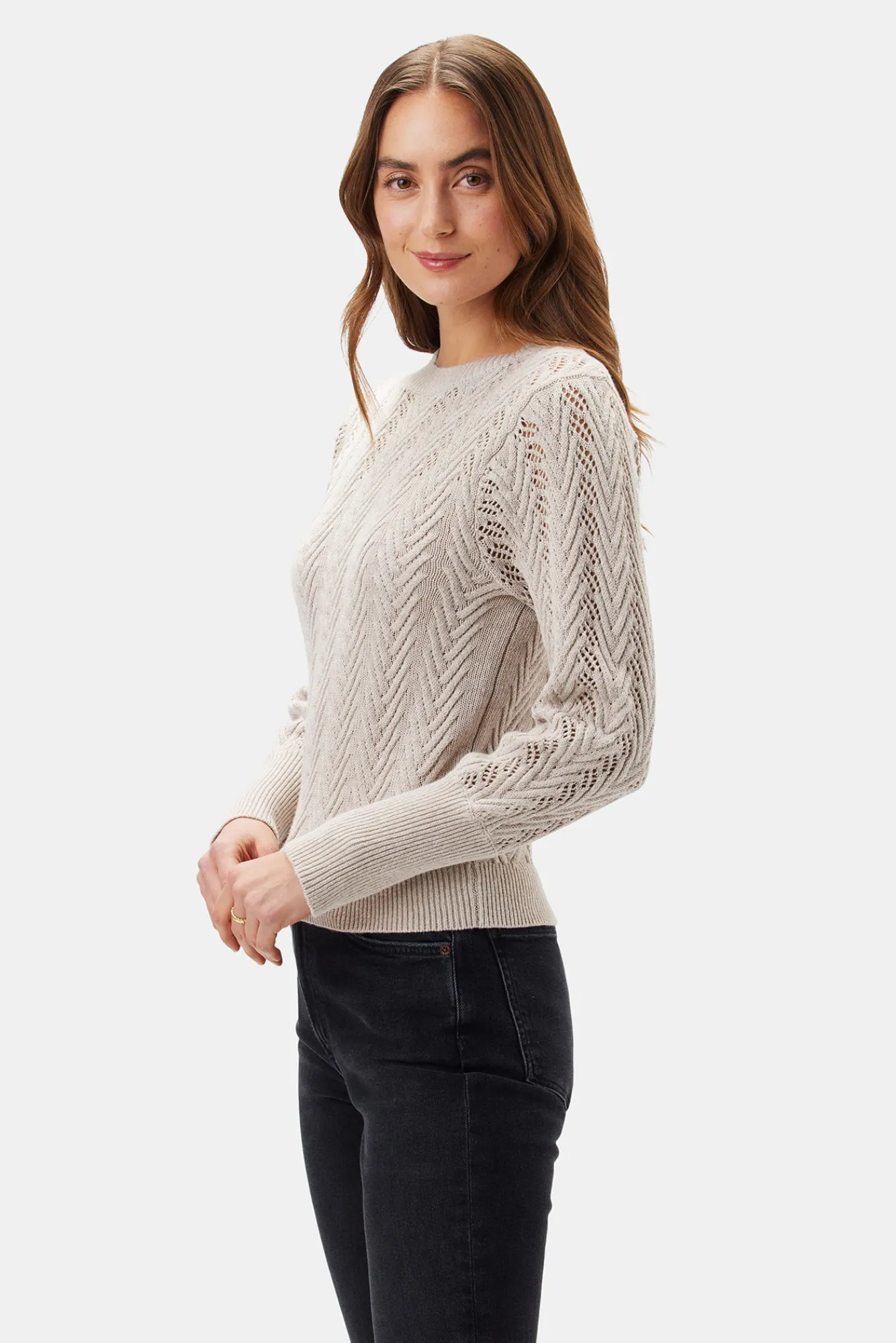 Amour Vert Clementine Sweater- Sweaters & Cardigans|Clearance