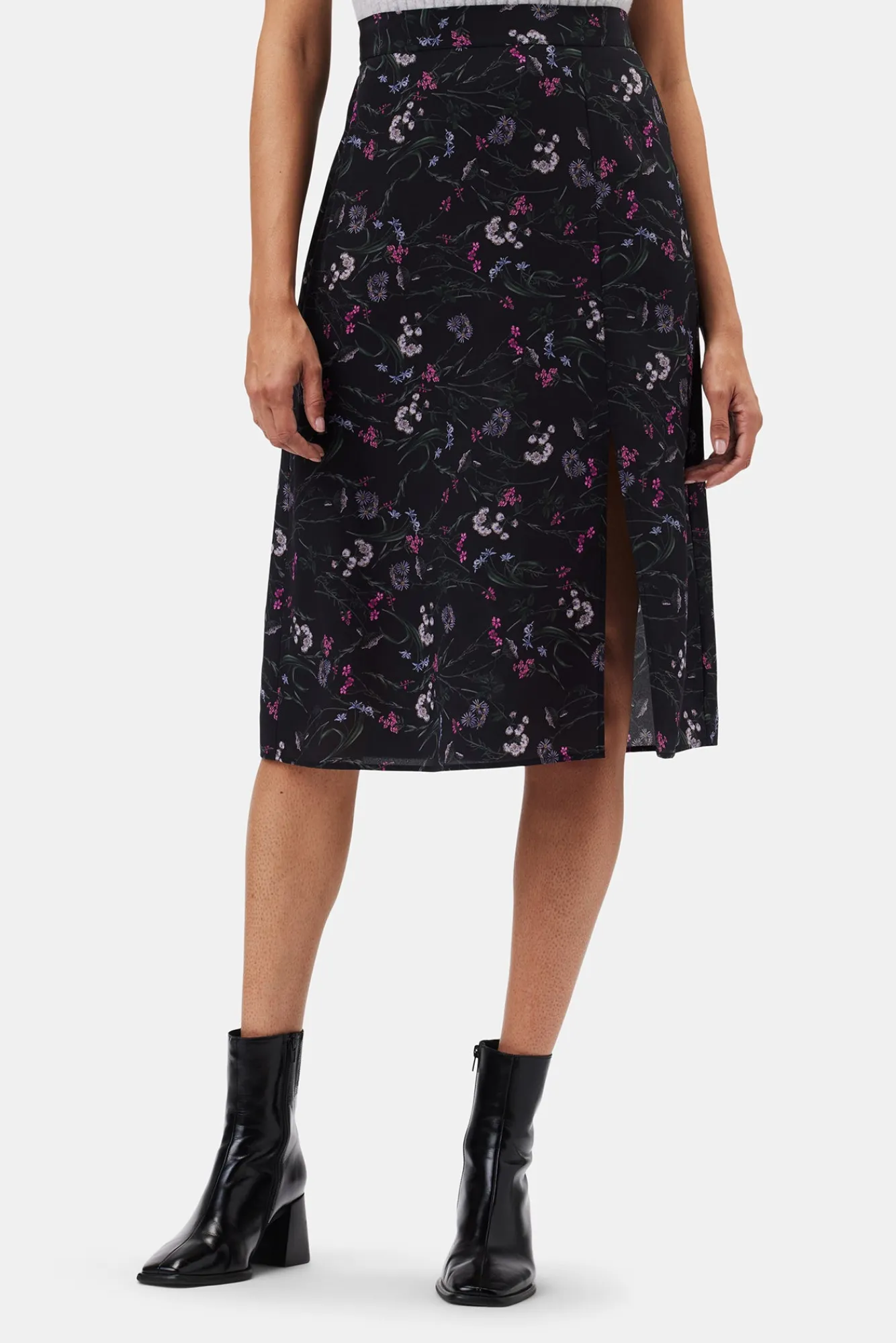 Amour Vert Ollie Washable Silk Skirt- Skirts|Clearance