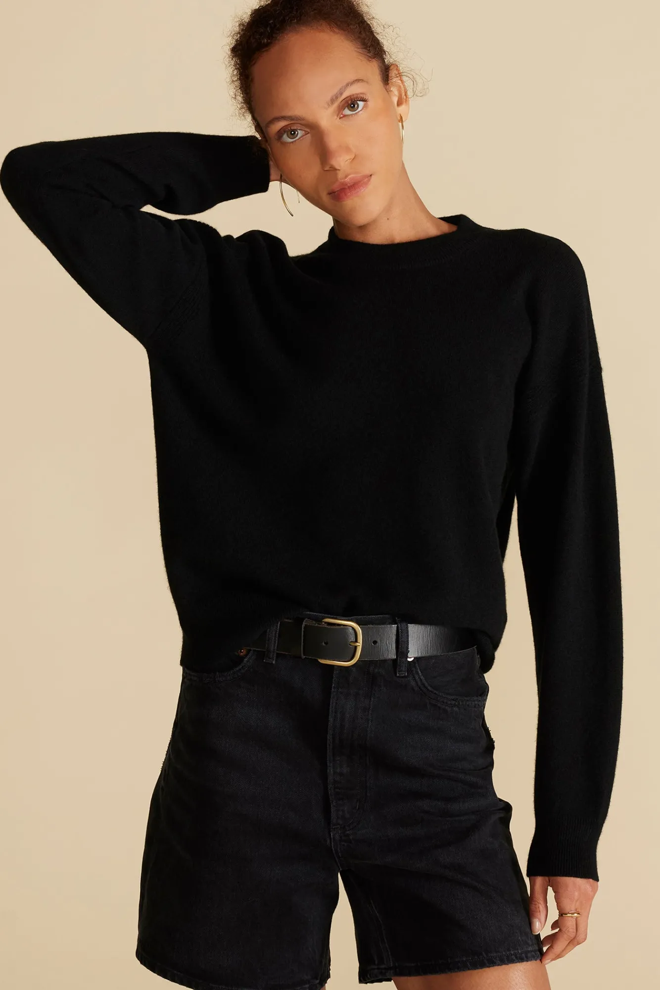 Amour Vert Pearl Cashmere Sweater- Sweaters & Cardigans